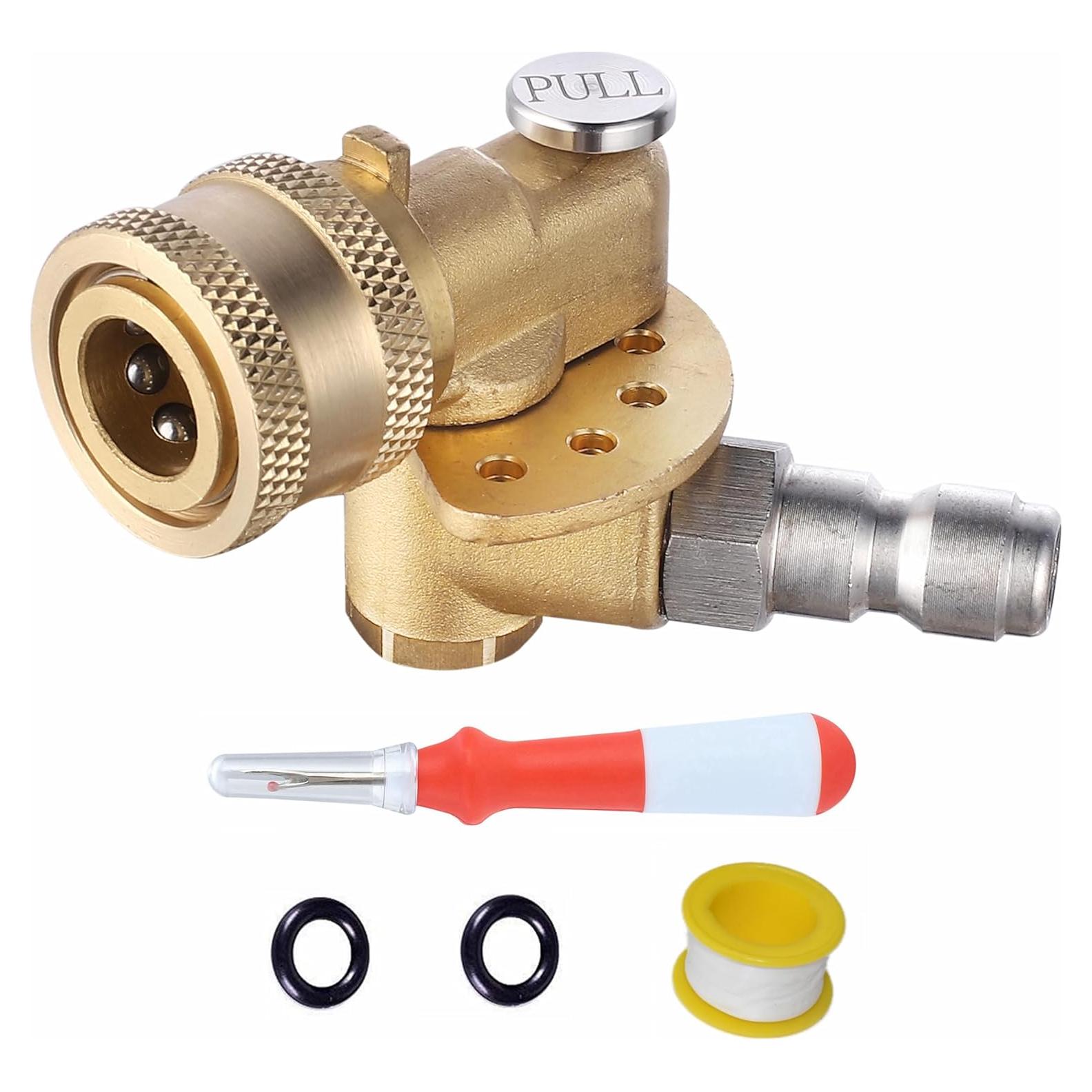 Acoplador Pivotante Meteor Blast 120° 5 Ángulos 5000 PSI