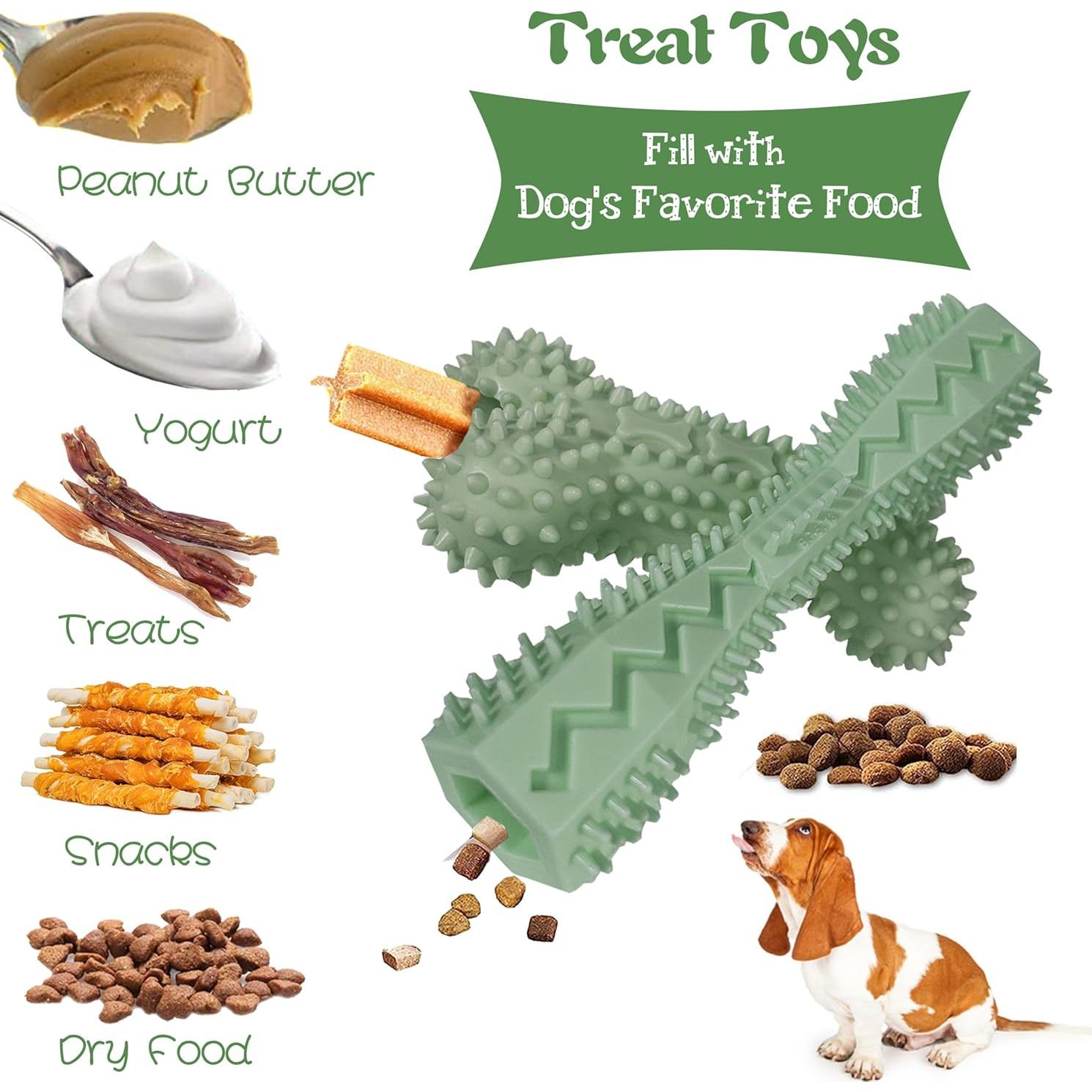 Paquete de 4 Juguetes para Cachorros Cdyzqikm - Masticar y Dentición