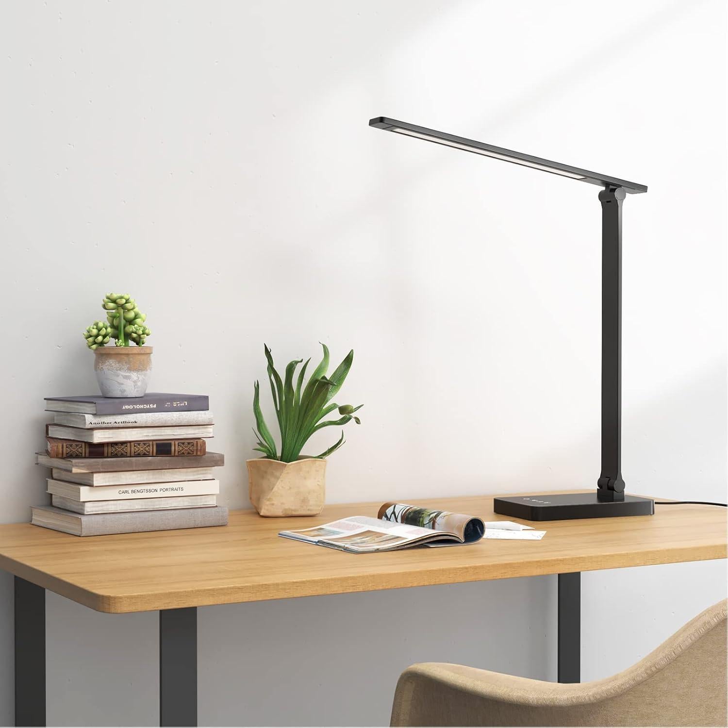 Lámpara de Escritorio LED Lepro con USB Dimmable 3 Modos
