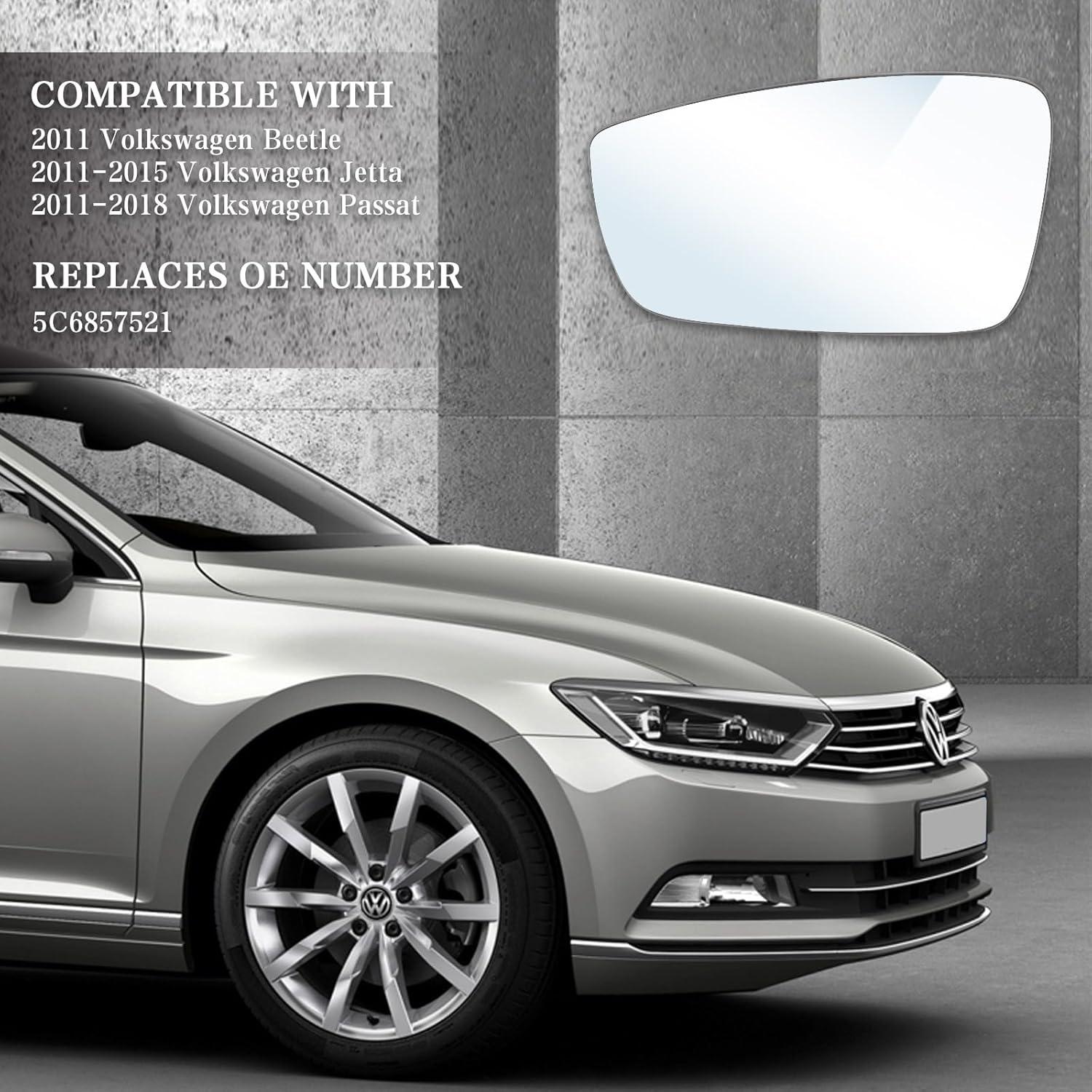 Espejo Lateral Calefaccionado Predep para VW Beetle Jetta Passat