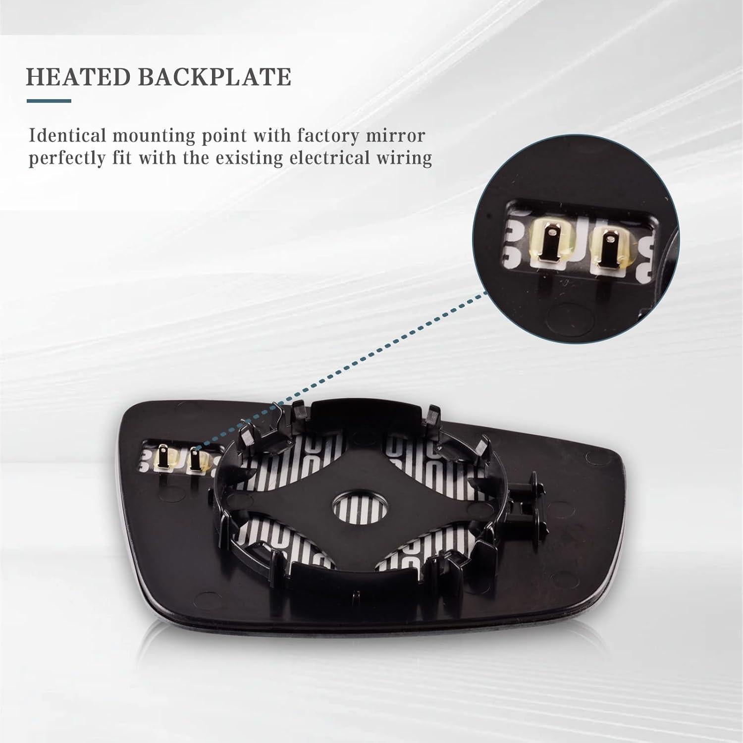 Espejo Lateral Calefaccionado Predep para VW Beetle Jetta Passat