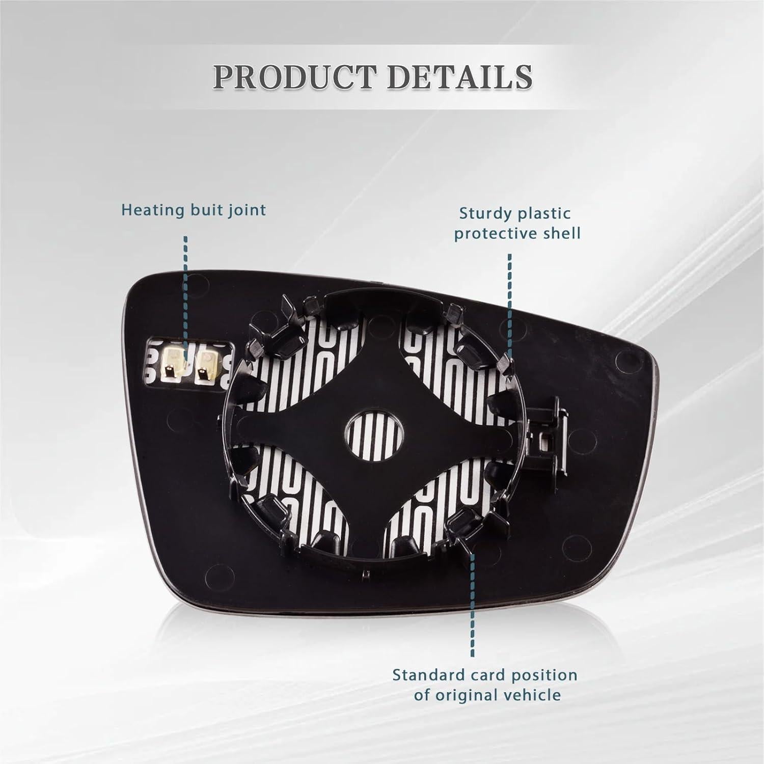 Espejo Lateral Calefaccionado Predep para VW Beetle Jetta Passat