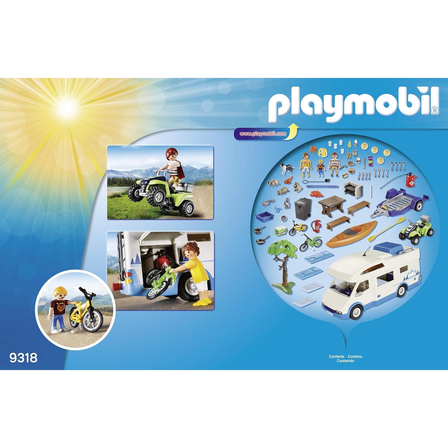 Playmobil Camping Mega Set Juguete para Niños 4-10 Años