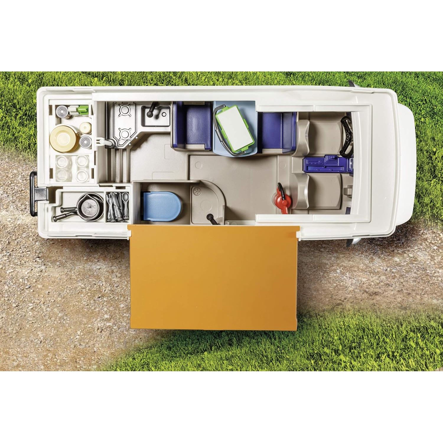 Playmobil Camping Mega Set Juguete para Niños 4-10 Años