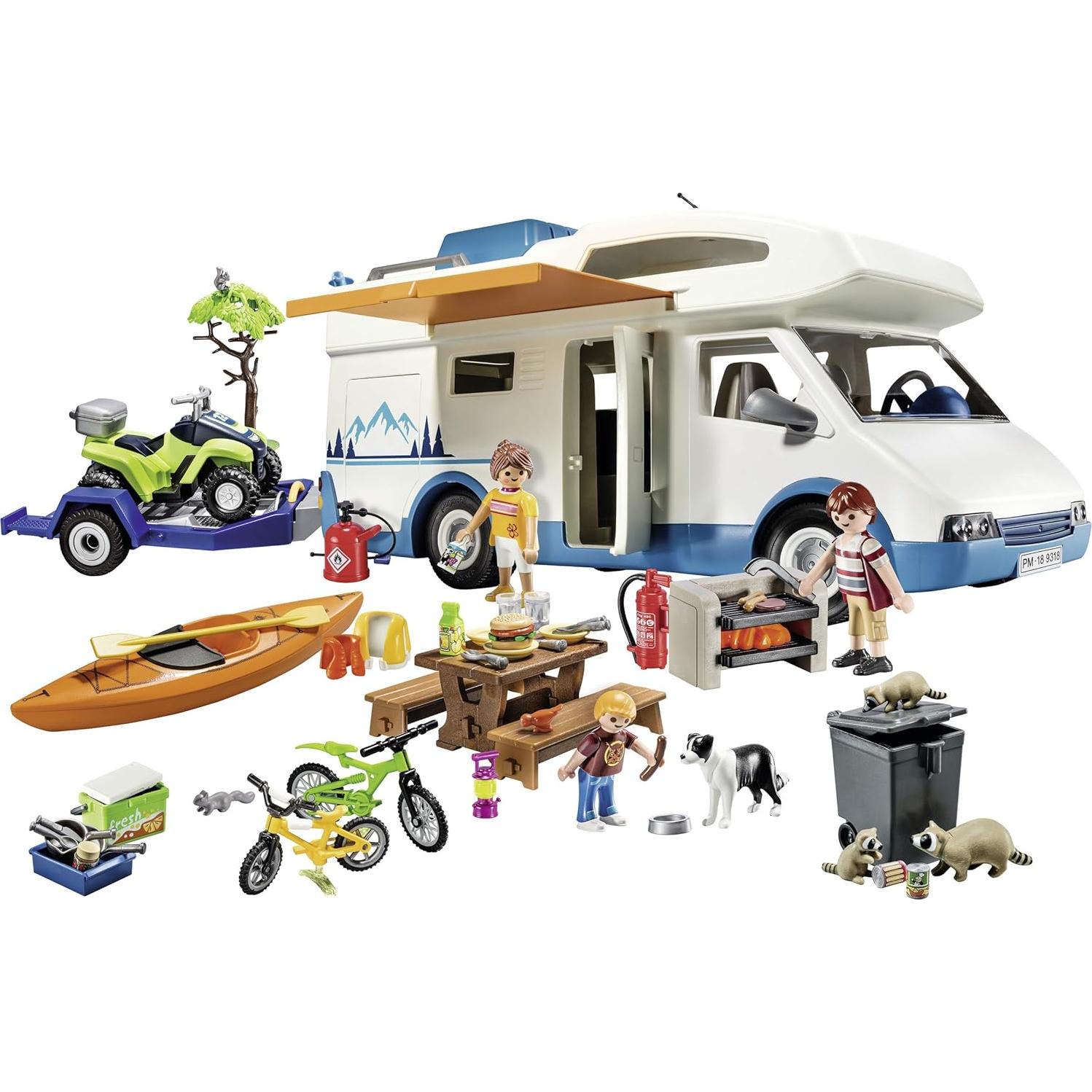 Playmobil Camping Mega Set Juguete para Niños 4-10 Años
