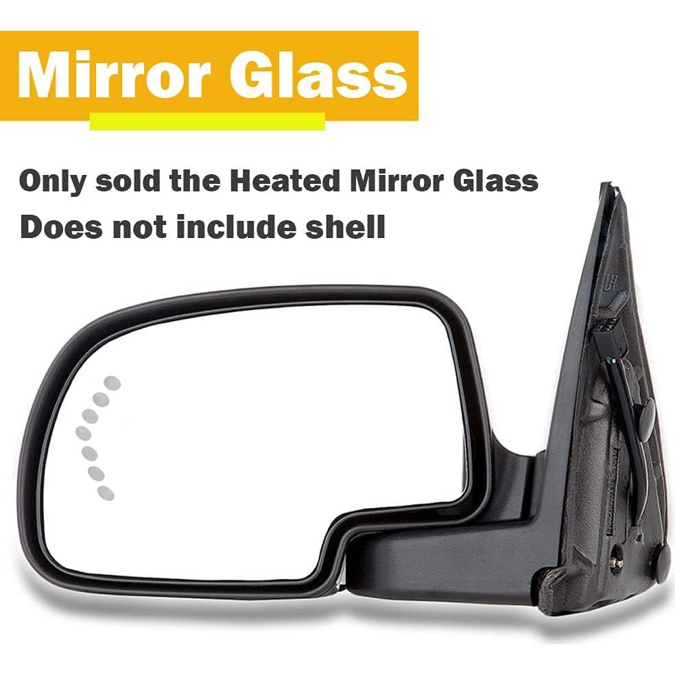 Espejo Lateral Yikesai Calefaccionado Convexo Izquierdo