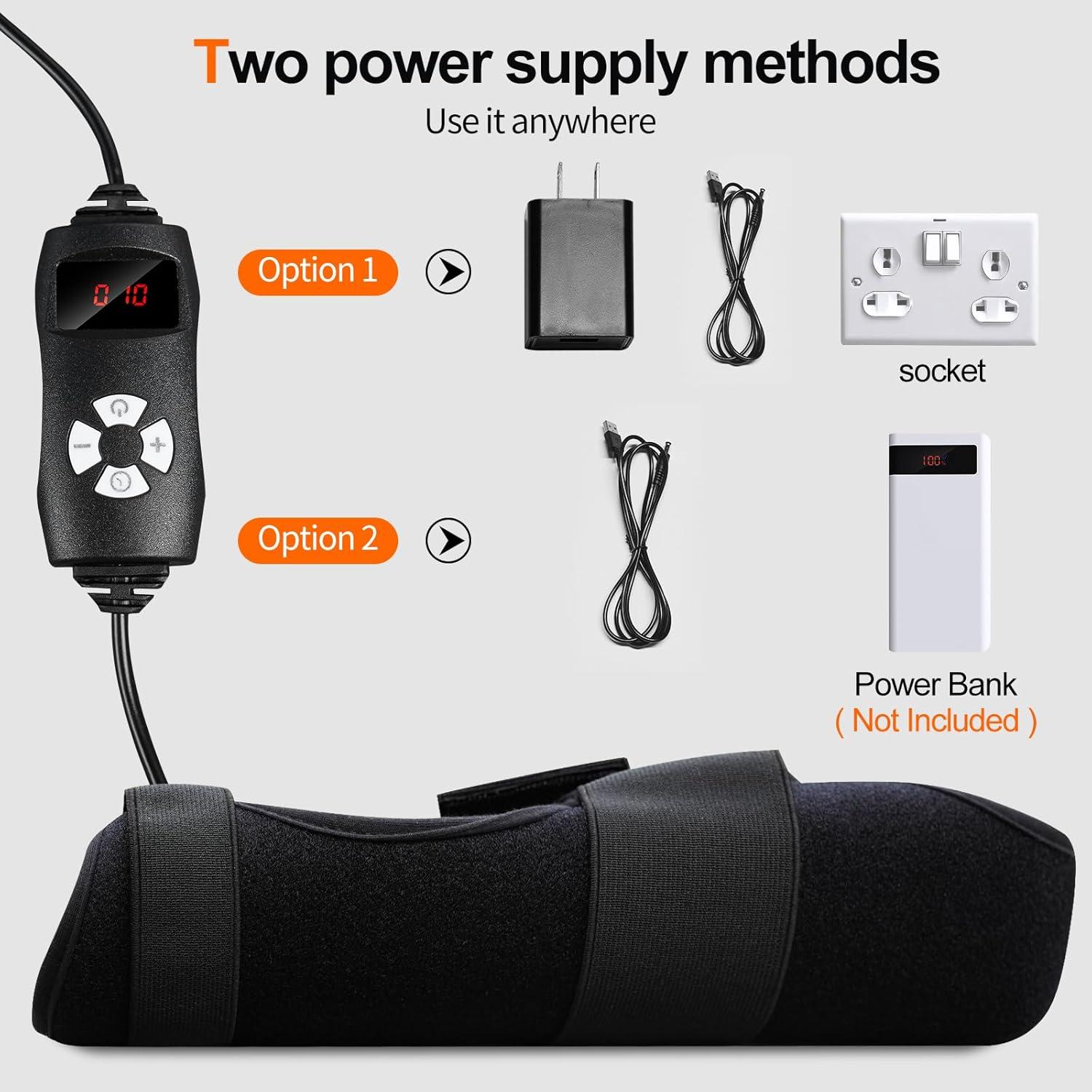 Cinturón de Terapia de Luz Roja Bnlei 300x280mm con Calor