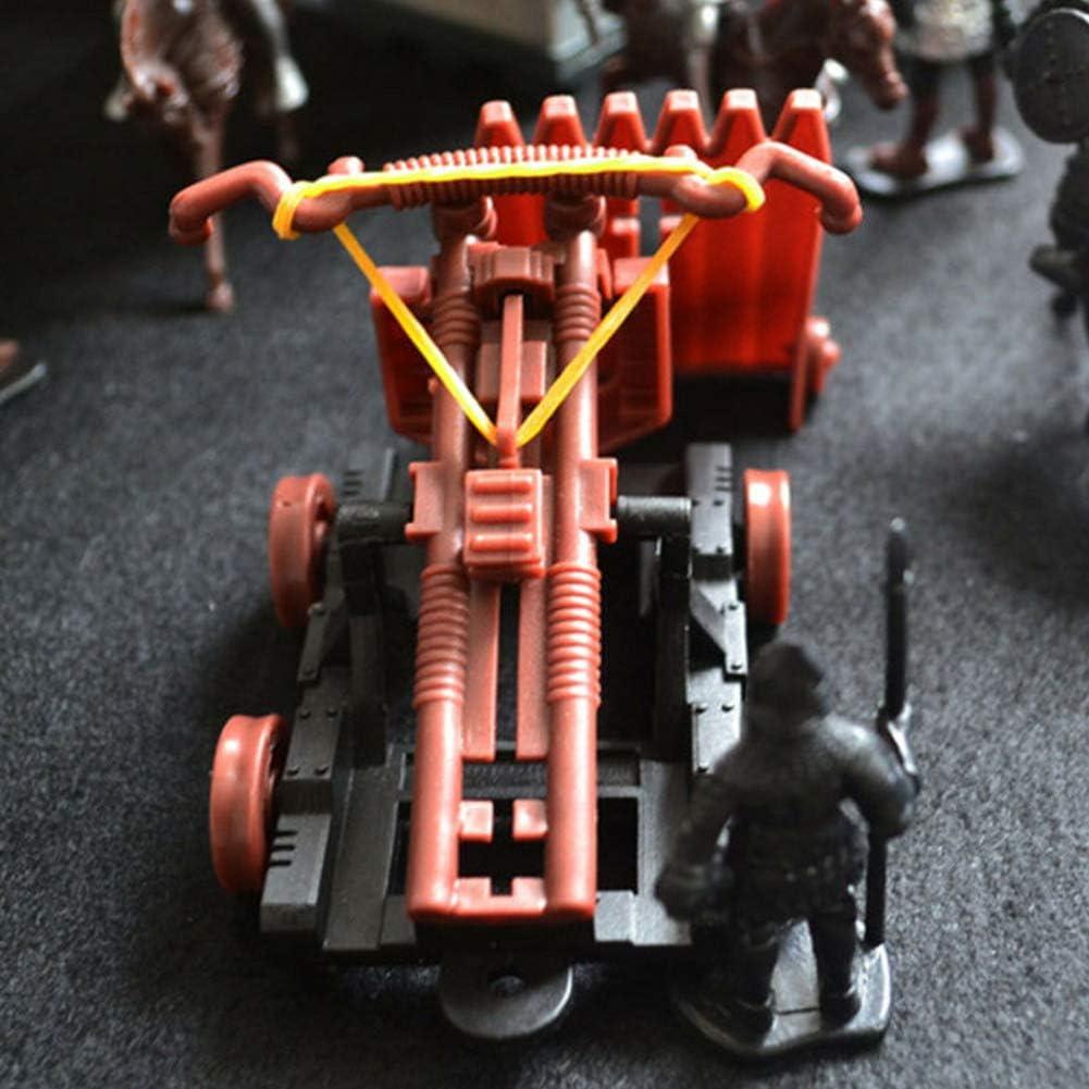 Medieval Castle Toy - Knights Soldiers Model Kit, DIY Assembled Castle Playset, Gift Set