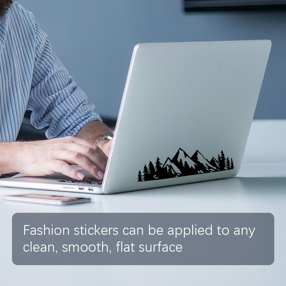 Calcomanía de Montaña de Nieve HAOBO para Auto - Impermeable