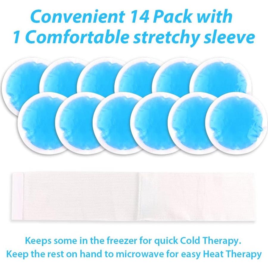 Paquete de Hielo Reutilizable NEWGO - 14 Unidades 10.9x10.9cm