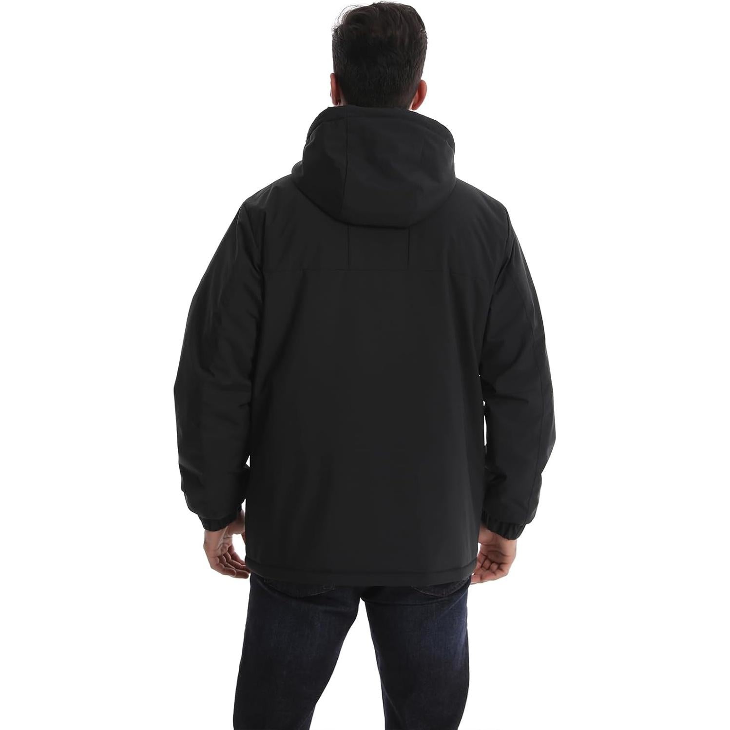 Chaqueta Calentada Hombre Goodiss GD-P32+ 4 Zonas Calor Negro