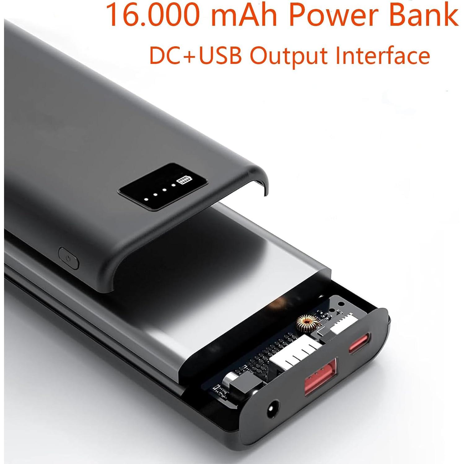 Chaqueta Calentada Hombre Goodiss GD-P32+ 4 Zonas Calor Negro