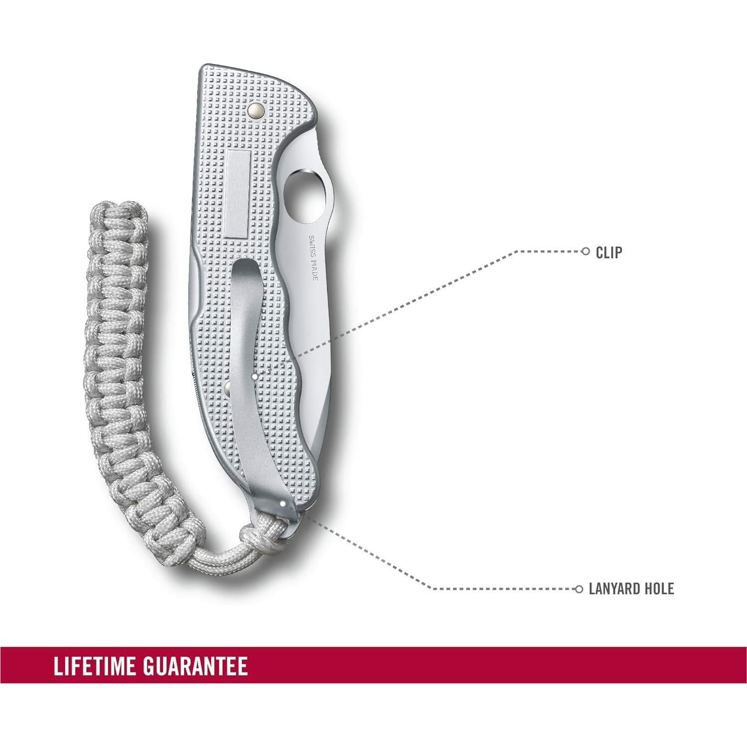 Cuchillo de bolsillo Victorinox Hunter Pro Alox 10.16 cm - Plata