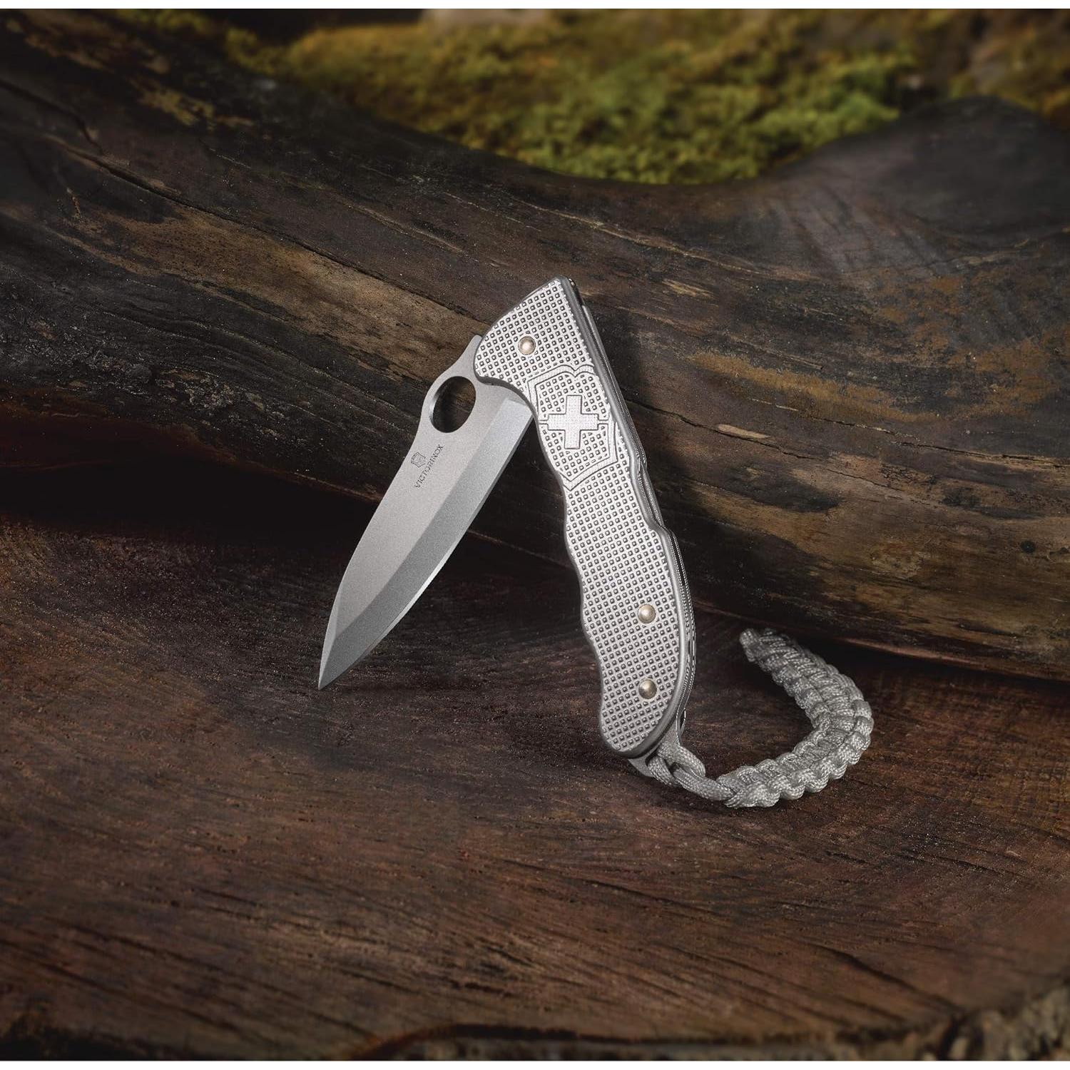 Cuchillo de bolsillo Victorinox Hunter Pro Alox 10.16 cm - Plata