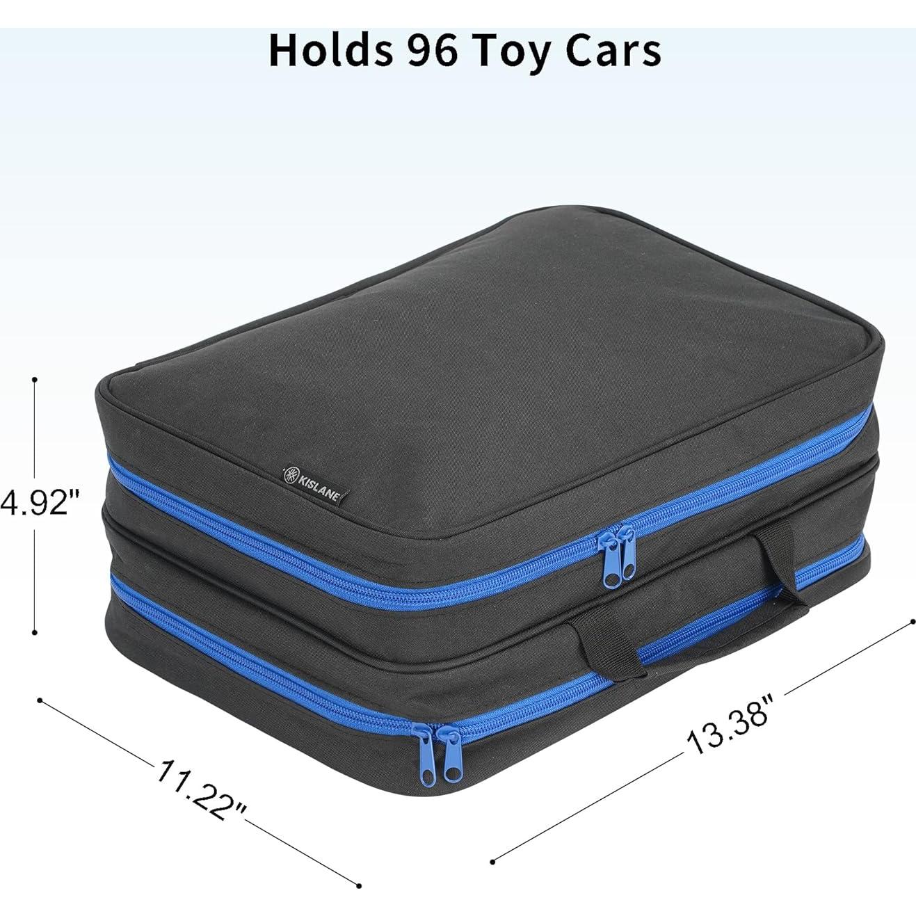 Estuche KISLANE para 96 Coches de Juguete Negro