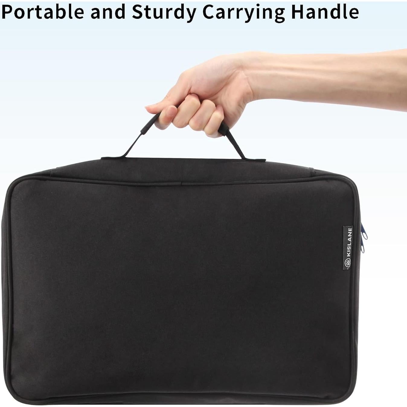 Estuche KISLANE para 96 Coches de Juguete Negro