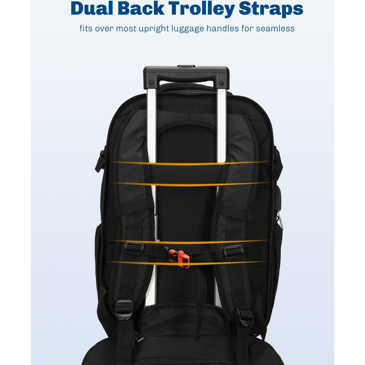 Mochila Rodante Hynes Eagle 2 en 1 63L Aprobada para Vuelo