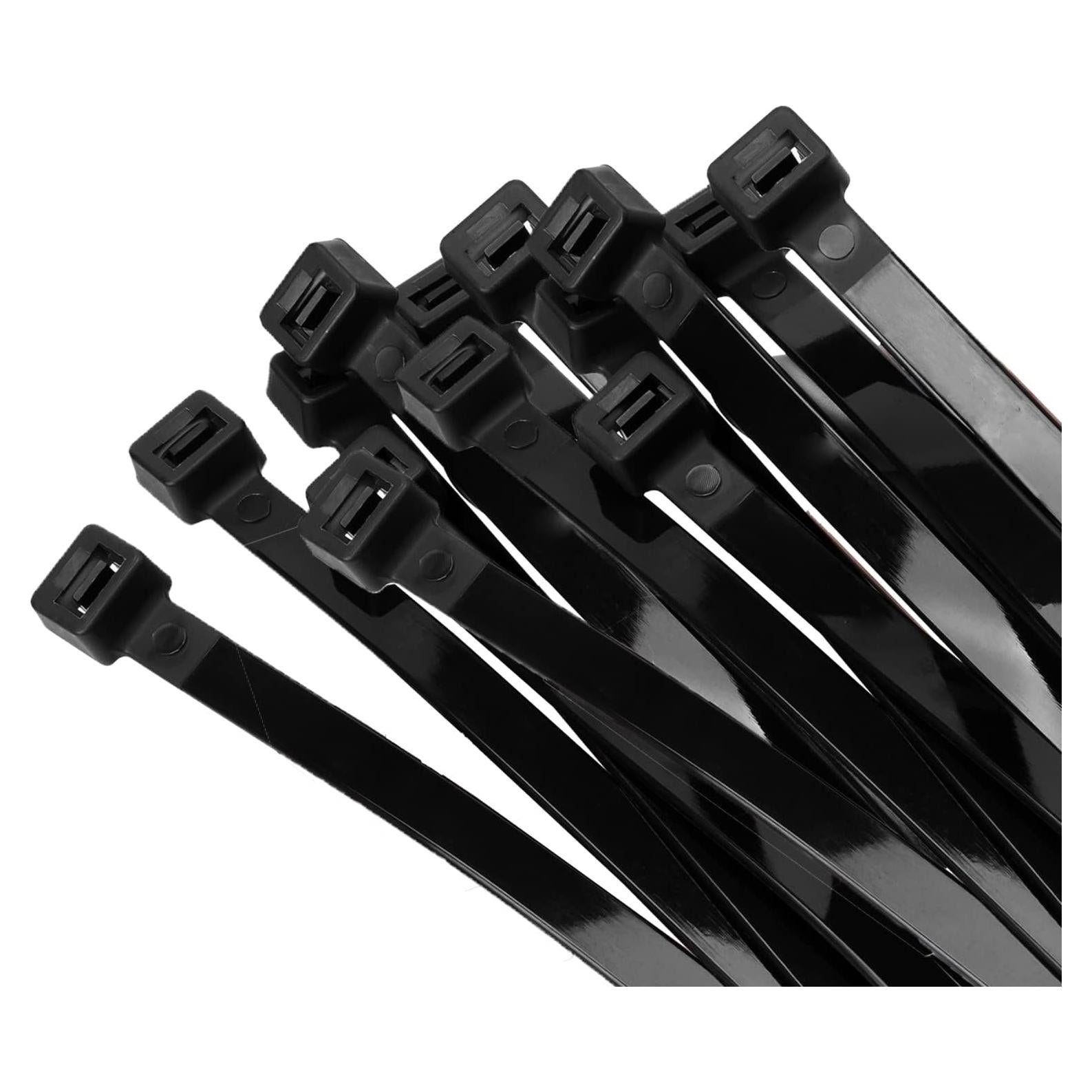 Bridas Negras Pesadas Armpow 12" 80 PCS 250 LBS Nylon