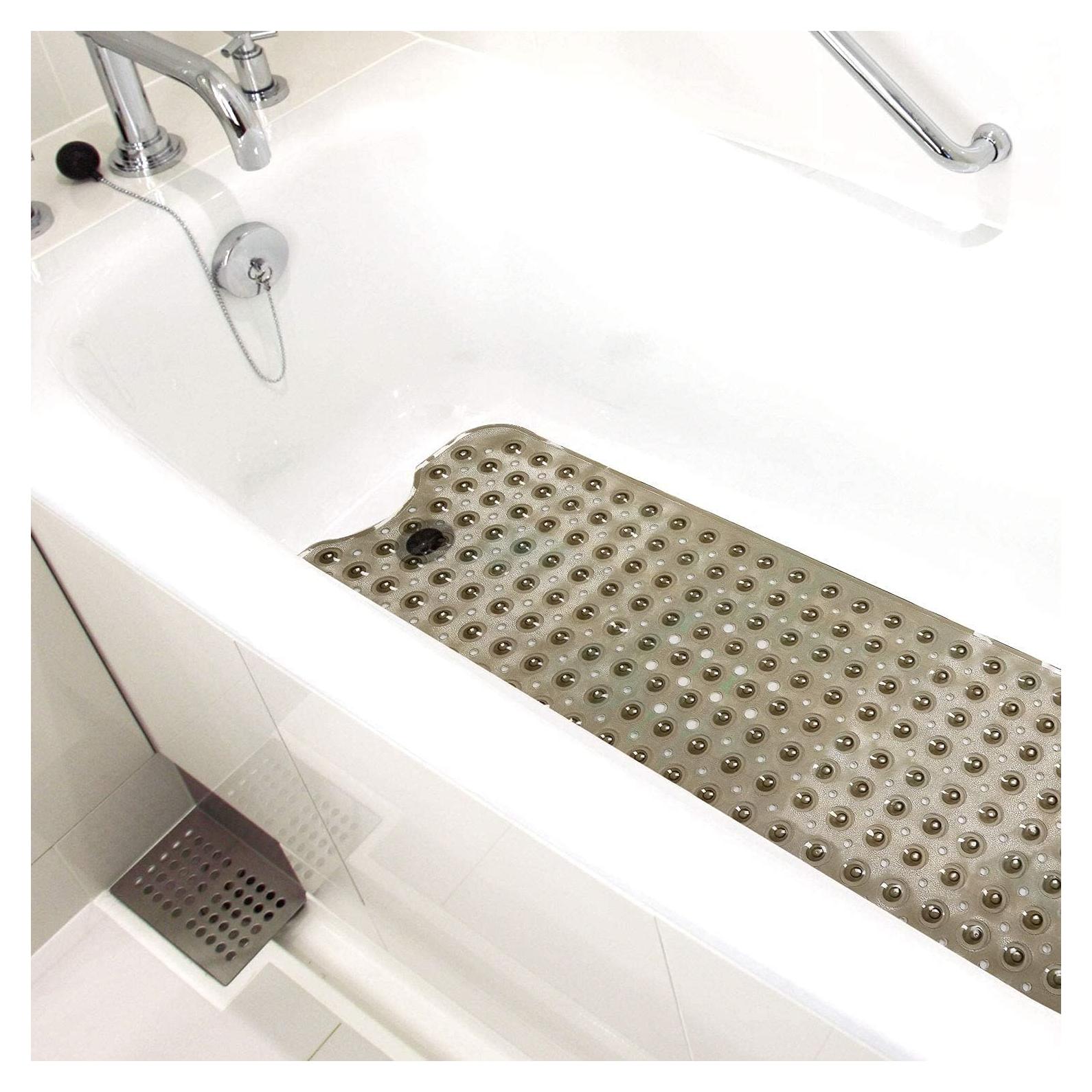 Alfombrilla de Baño Antideslizante HealthSmart 101.6x39.4cm Gris