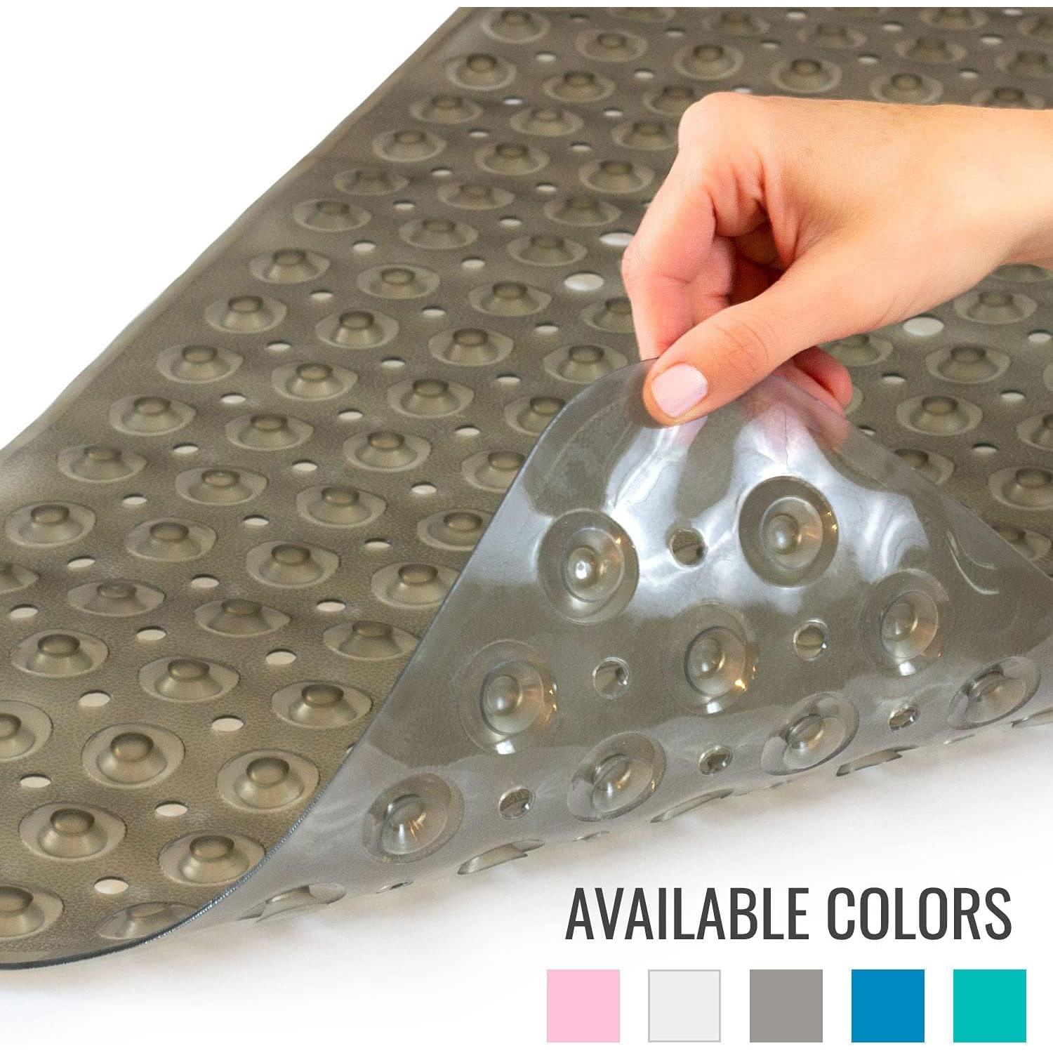 Alfombrilla de Baño Antideslizante HealthSmart 101.6x39.4cm Gris