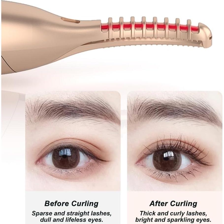 Rizador de Pestañas Eléctrico BrilliantRay 2 en 1 USB