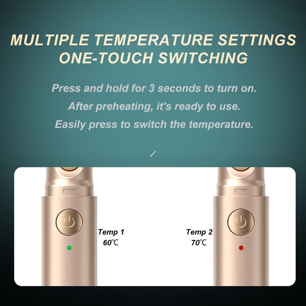 Rizador de Pestañas Eléctrico BrilliantRay 2 en 1 USB