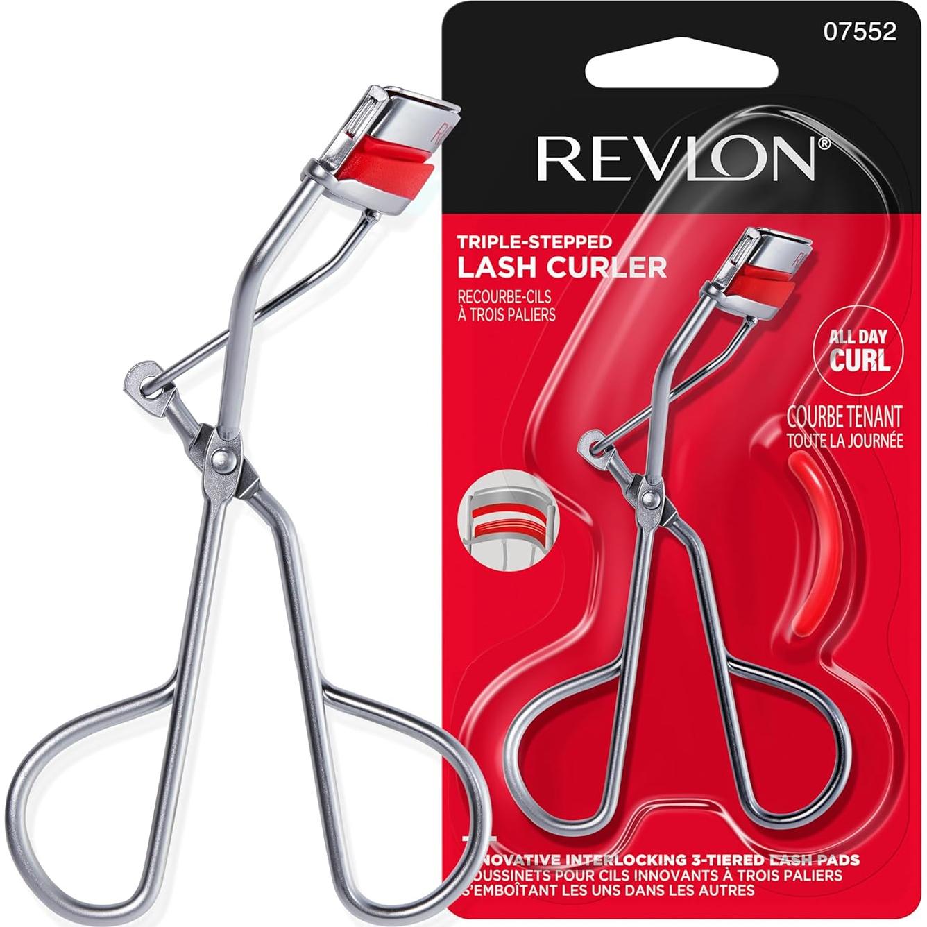 Rizador de Pestañas Revlon 3 Niveles Suave y Efectivo