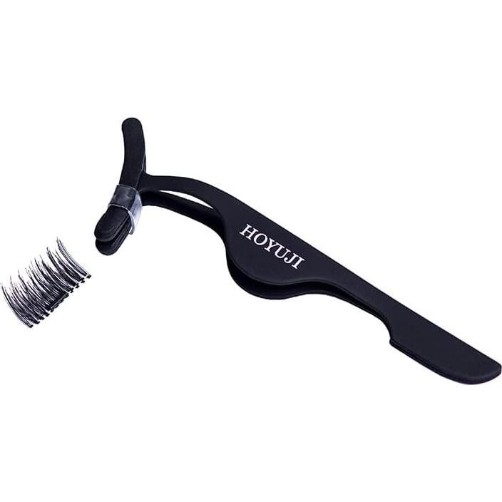 Rizador de Pestañas Qiwei con Funda de Silicona - Negro