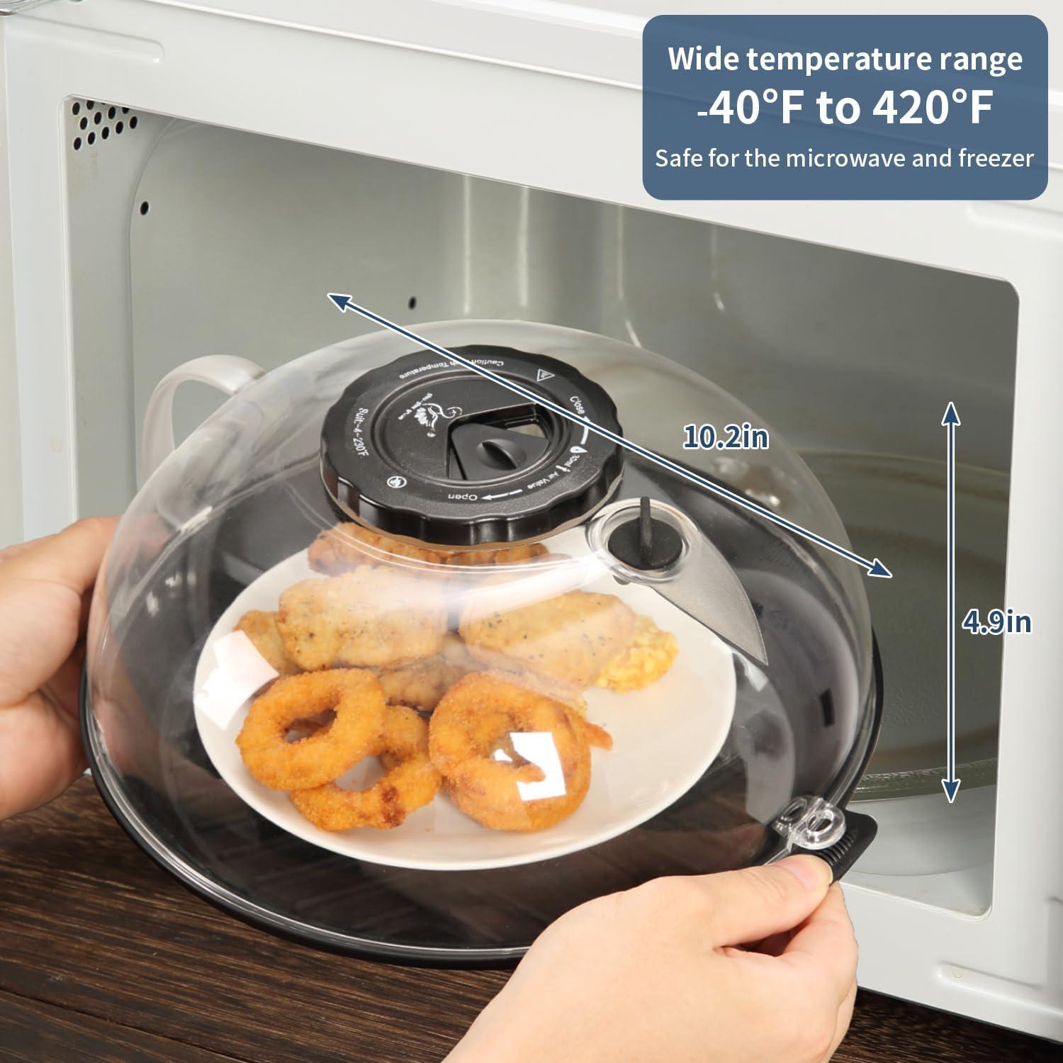 Tapa para Microondas GLOU-GLOU GOOSE 26 cm con Vaporizador