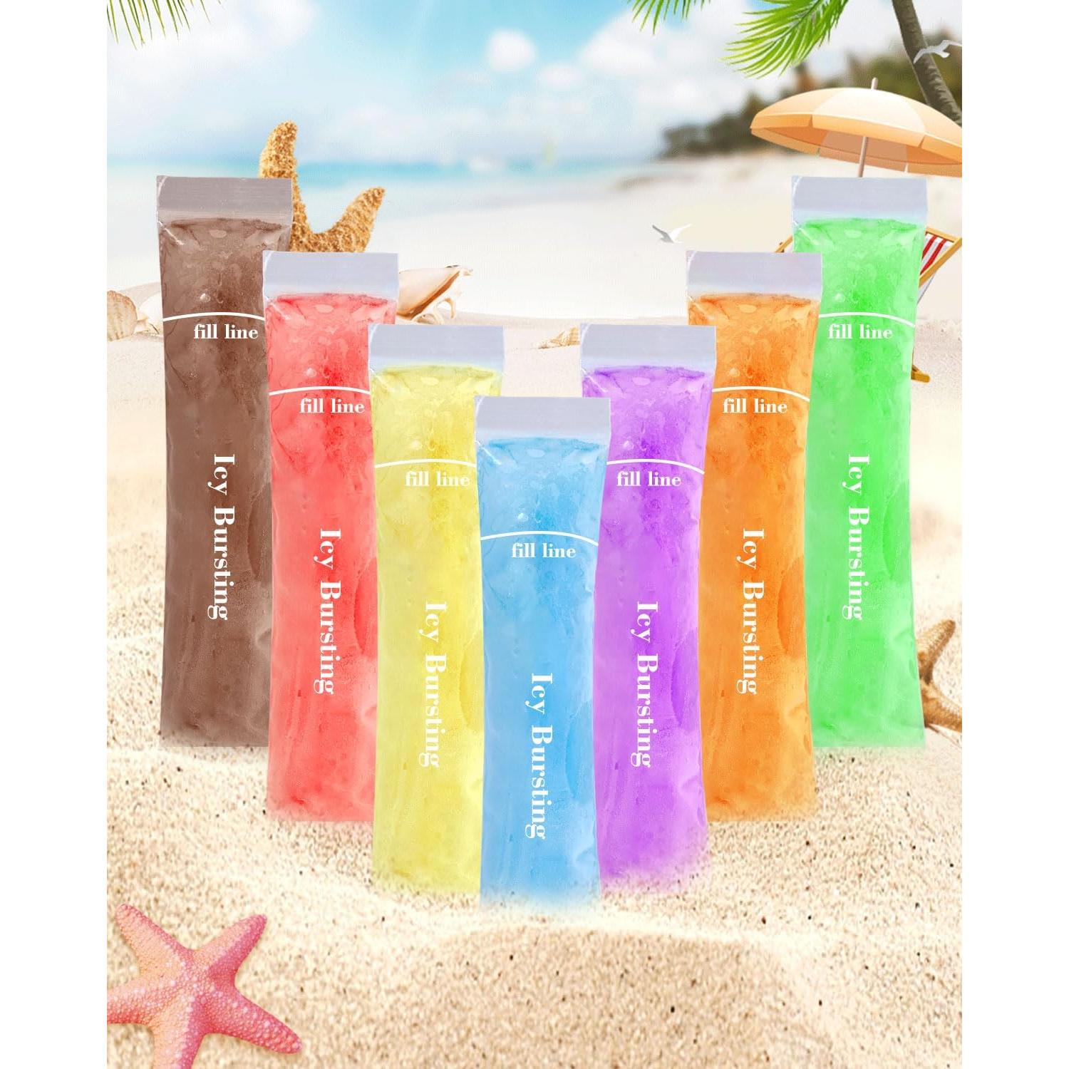 150 Bolsas Desechables para Paletas de Hielo Grvntot 20.32x5.08 cm