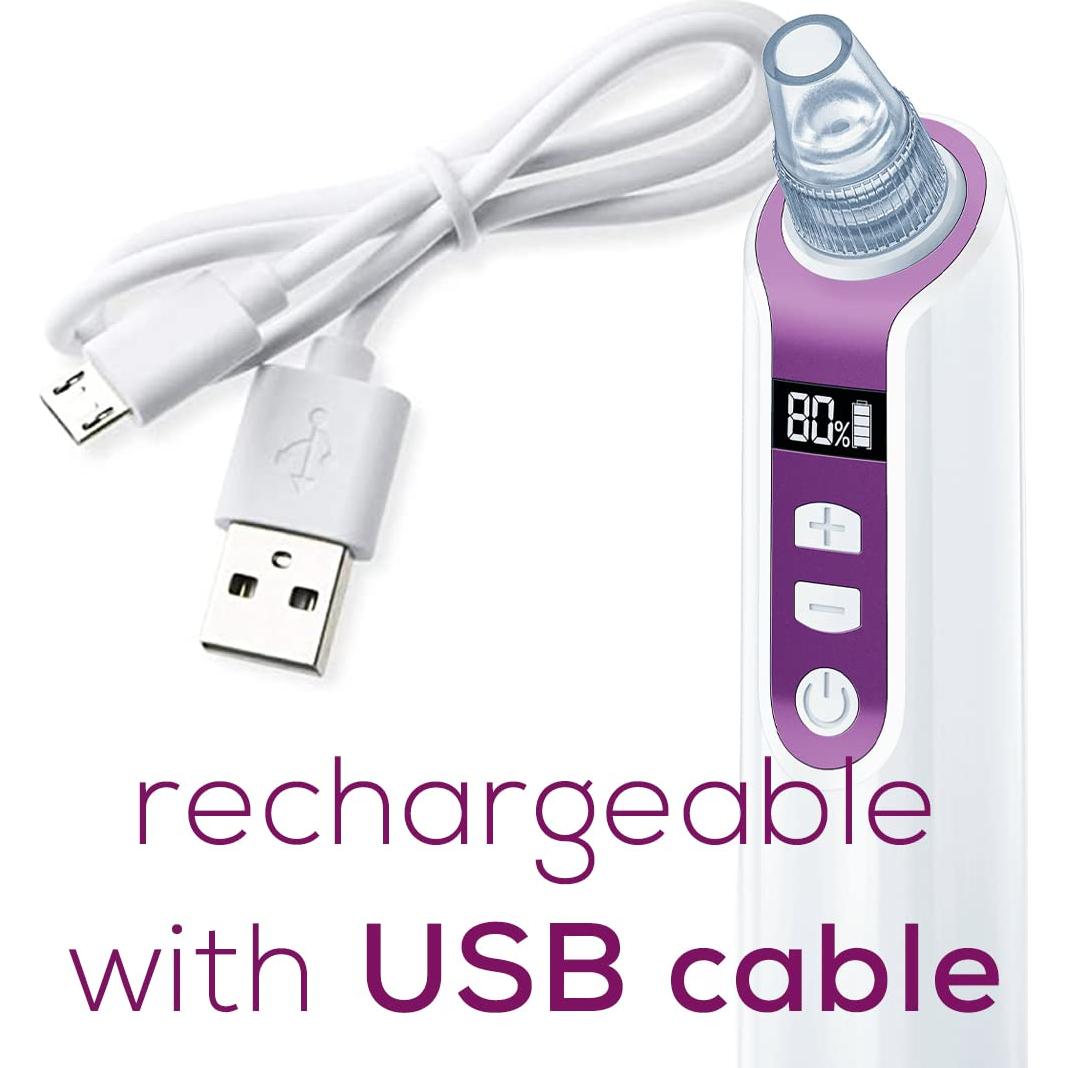 Removedor de Puntos Negros Beurer FC41 con 3 Cabezales y 5 Niveles