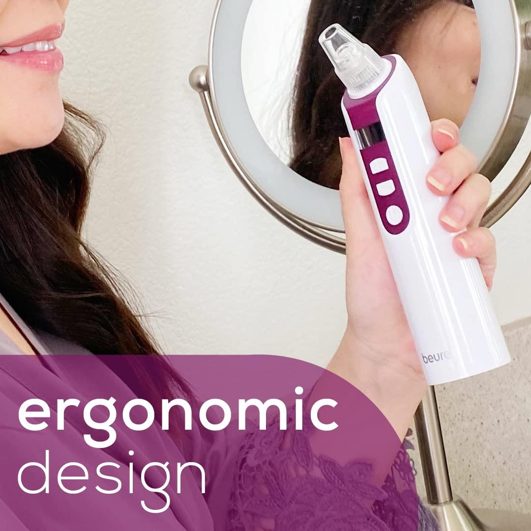 Removedor de Puntos Negros Beurer FC41 con 3 Cabezales y 5 Niveles