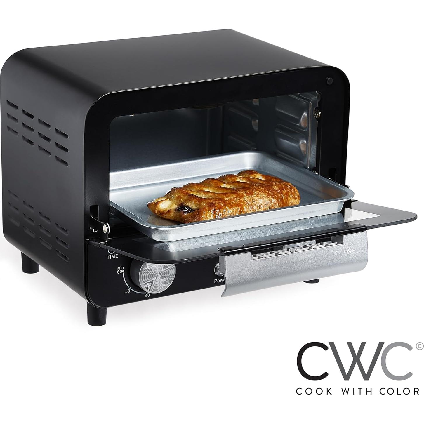 Horno de Tostadas COOK WITH COLOR WMT07 600W Negro