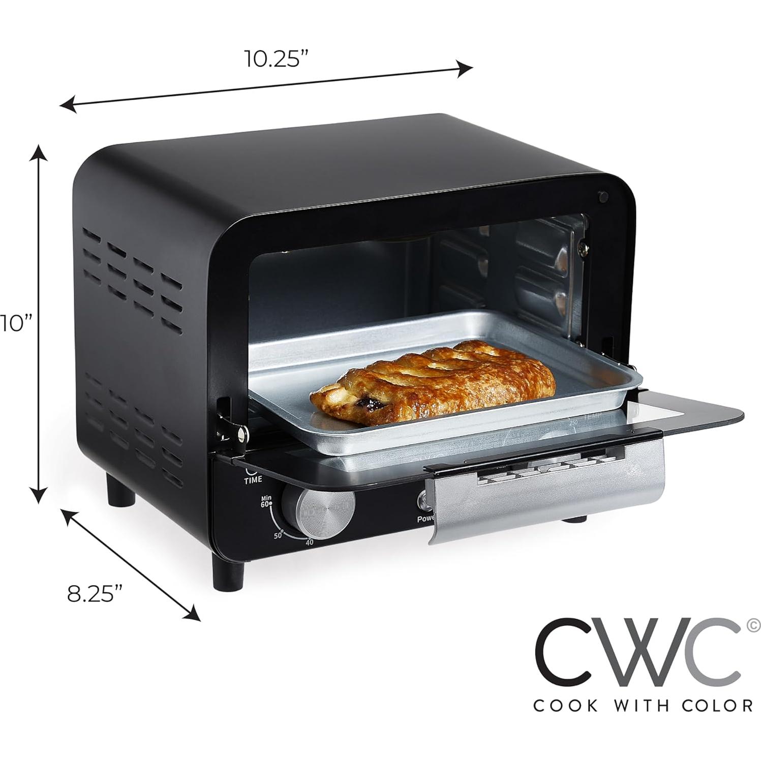 Horno de Tostadas COOK WITH COLOR WMT07 600W Negro