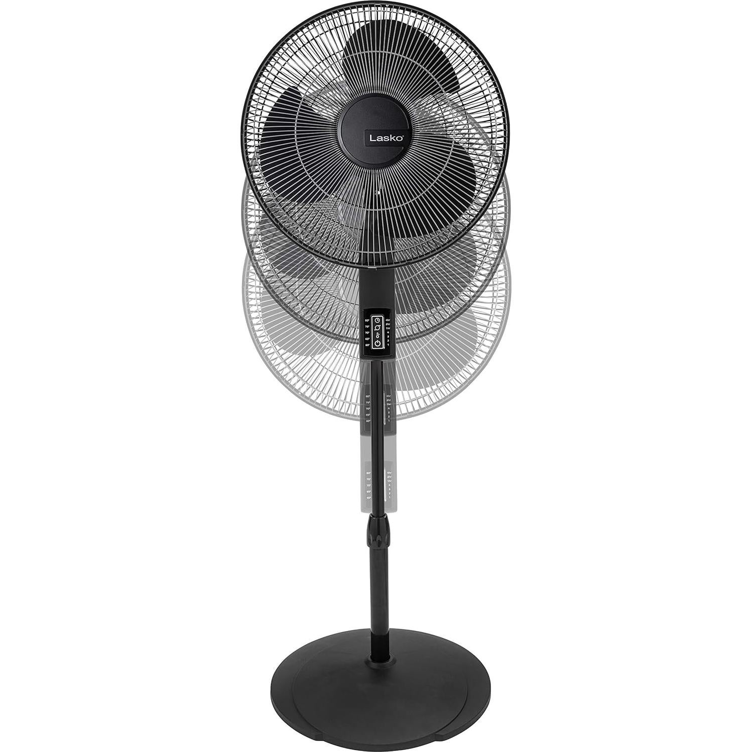 Ventilador de Pedestal Lasko S16612 Oscilante 4 Velocidades 40.64 cm