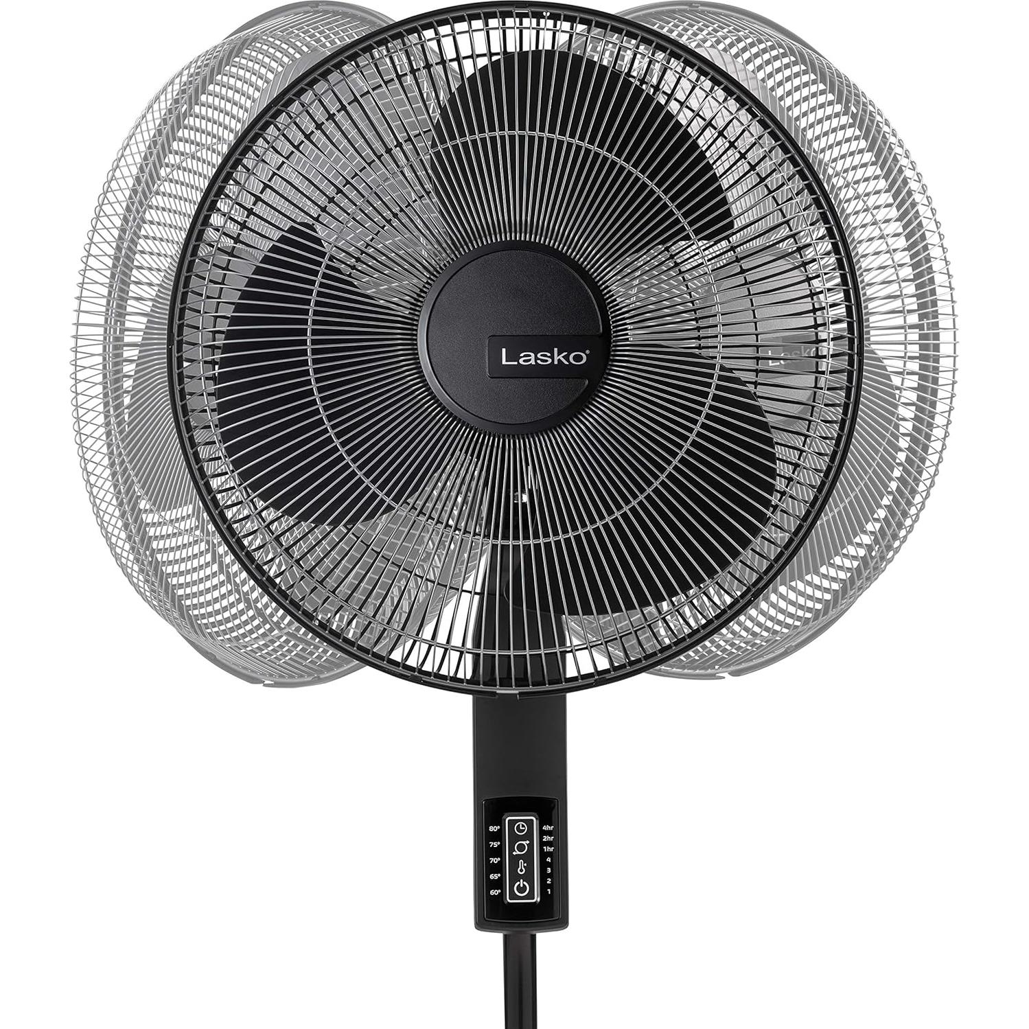 Ventilador de Pedestal Lasko S16612 Oscilante 4 Velocidades 40.64 cm
