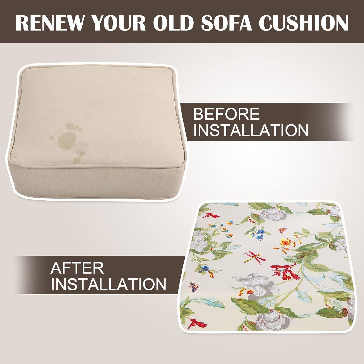 Funda de Cojín para Sofá SearchI Pequeña Verde Primavera