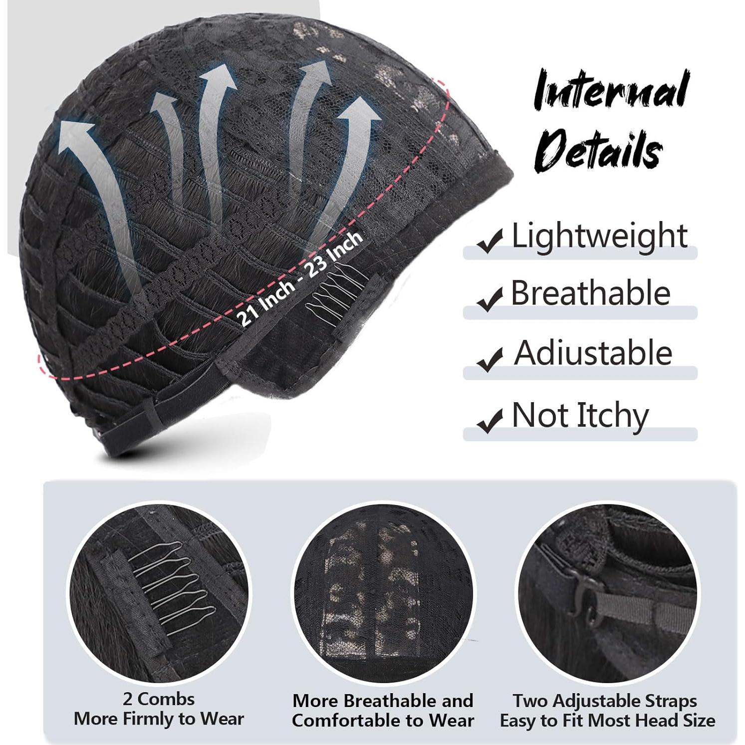 Peluca Bob Negra Tereshar Sintética 30 cm Resistente al Calor