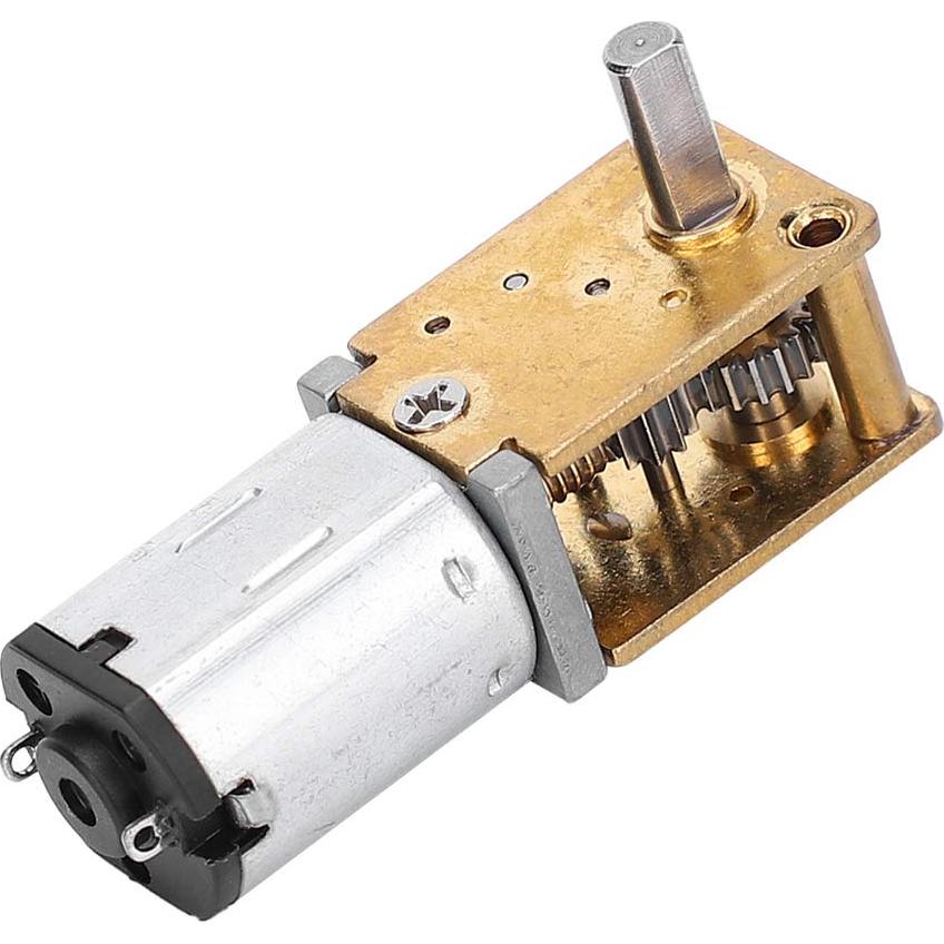 Motor de Engranaje Mini DC Hilitand 3V 16RPM con Encoder