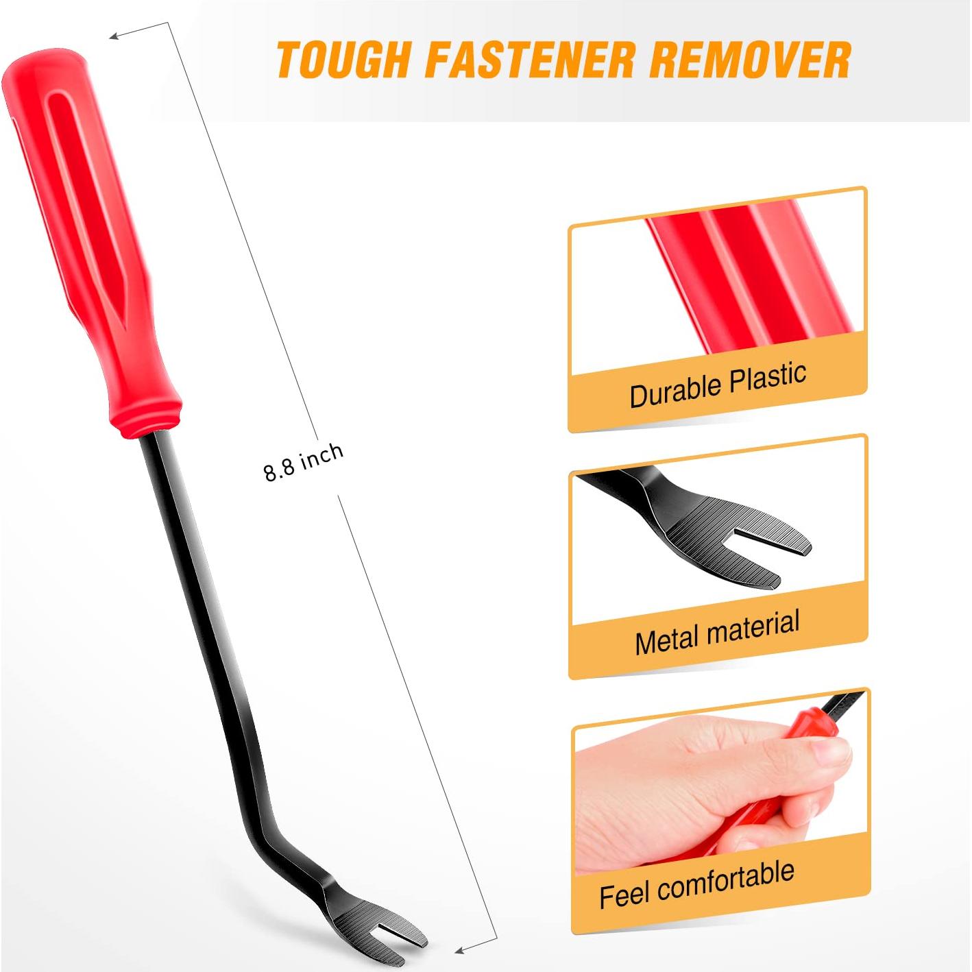 GOOACC 100 Clips de Guardabarros 8mm + Removedor para Honda