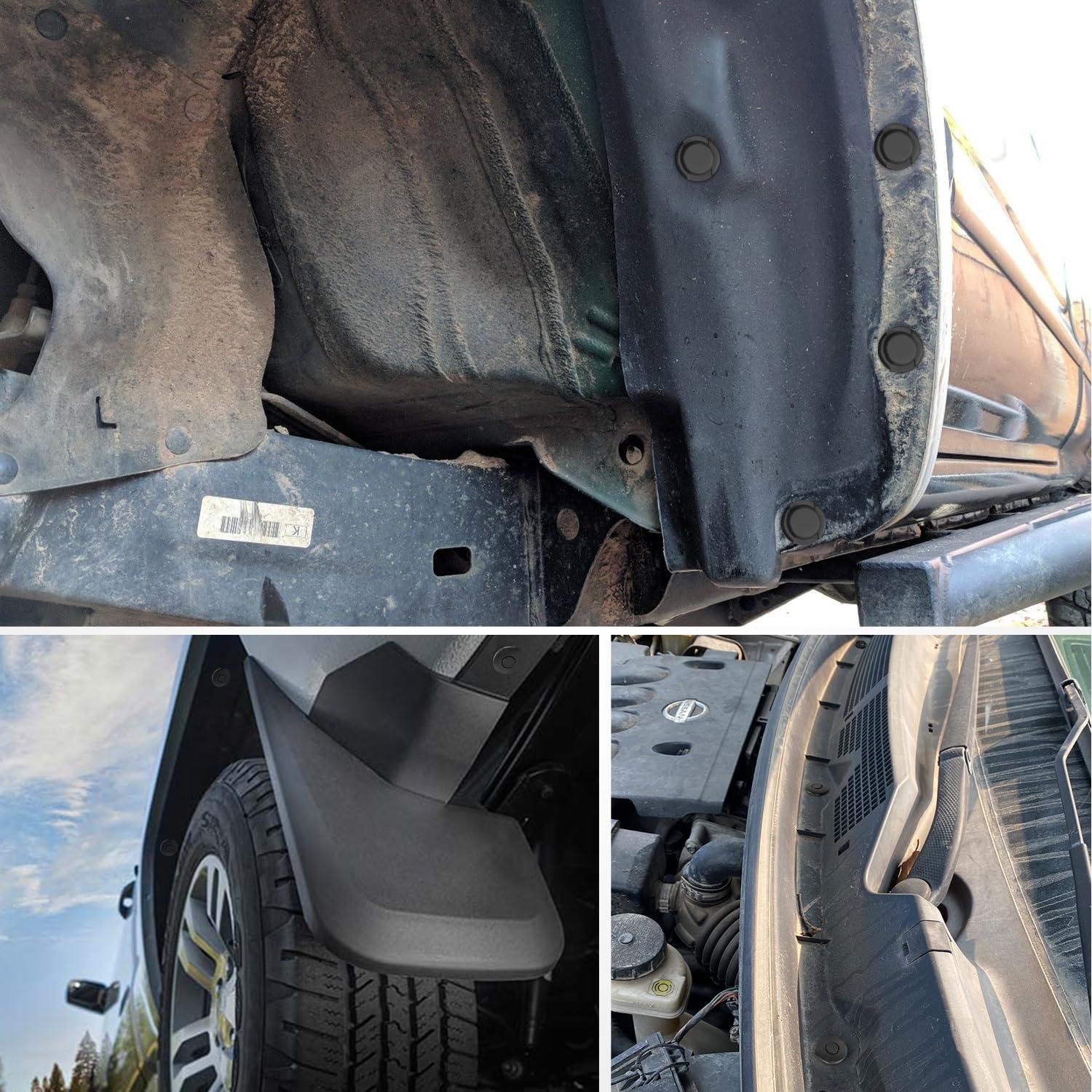 GOOACC 100 Clips de Guardabarros 8mm + Removedor para Honda