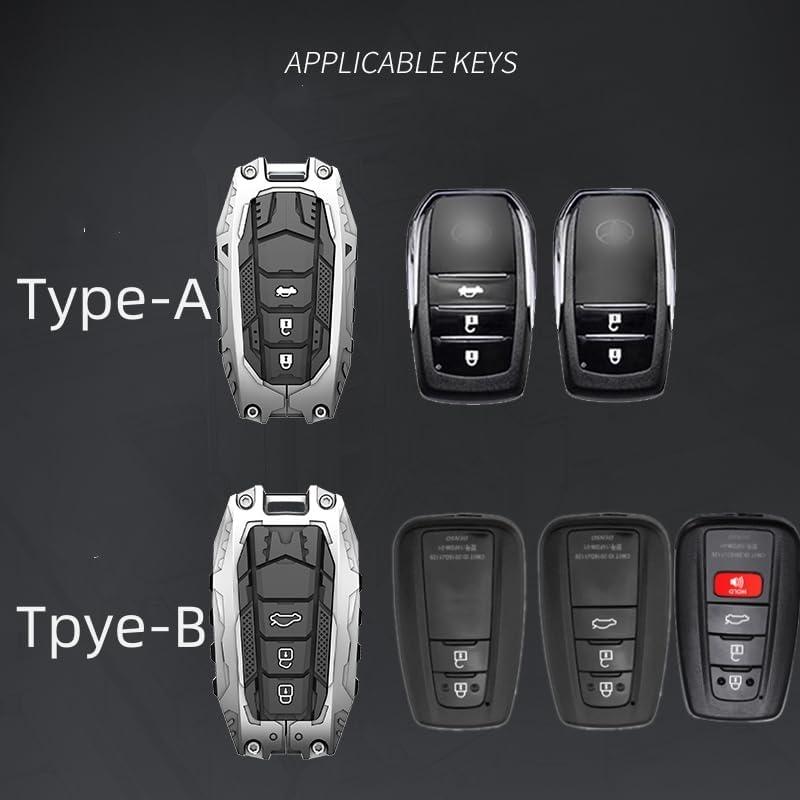 Funda Protectora de Llave Toyota Tipo-A Negro 2019-2024