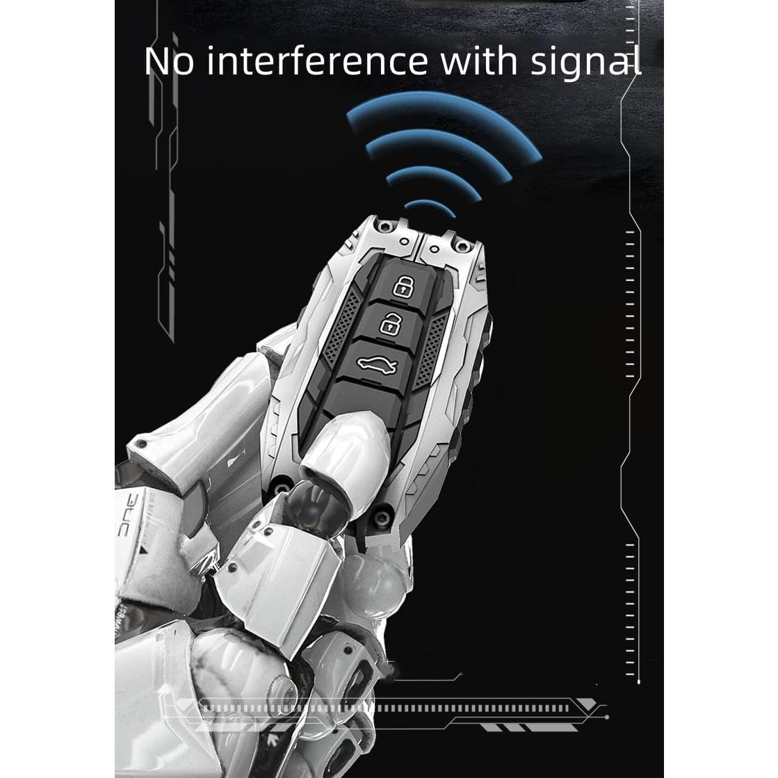 Funda Protectora de Llave Toyota Tipo-A Negro 2019-2024