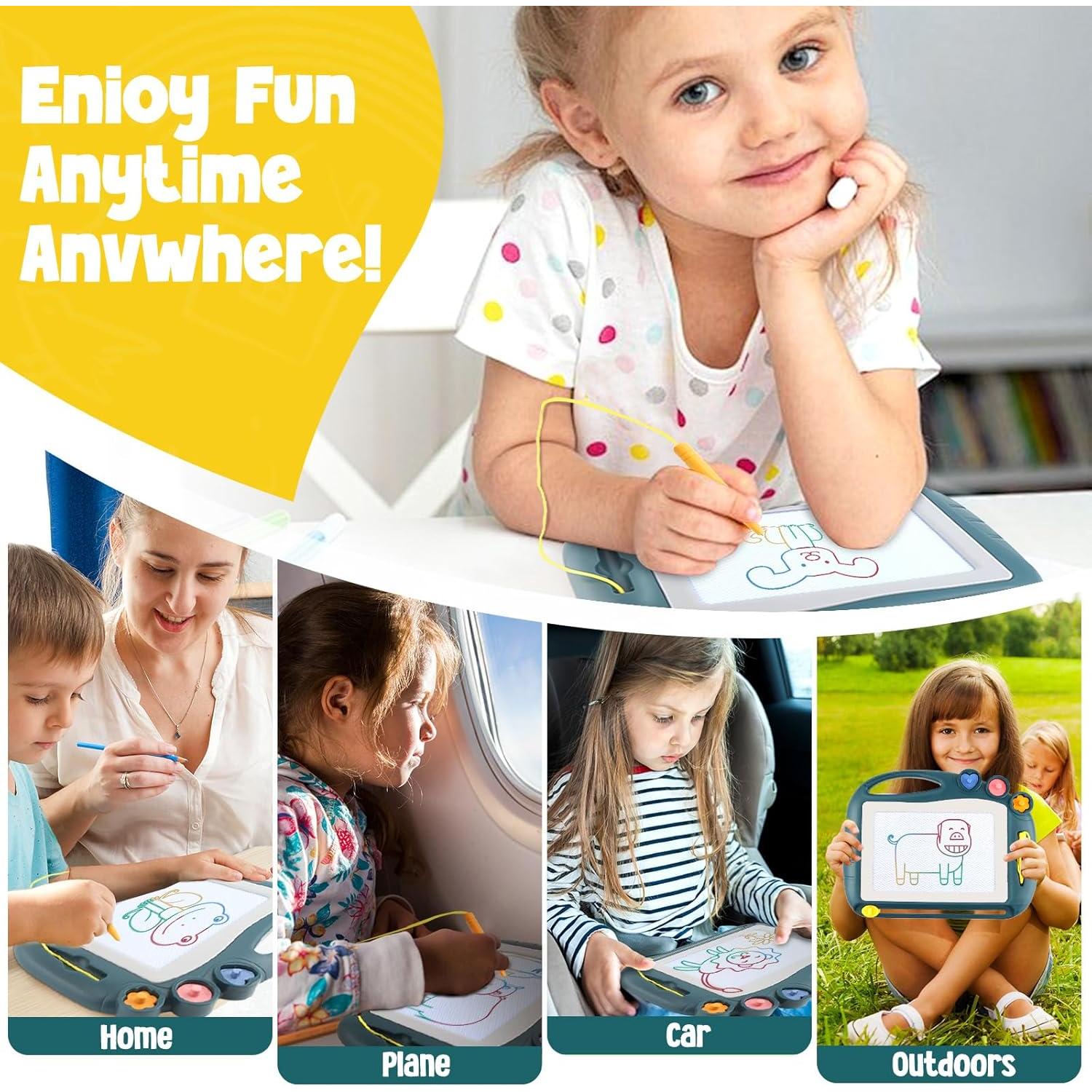 Tablero Magnético Daisiki FLMB-001 para Niños 1-3 Años