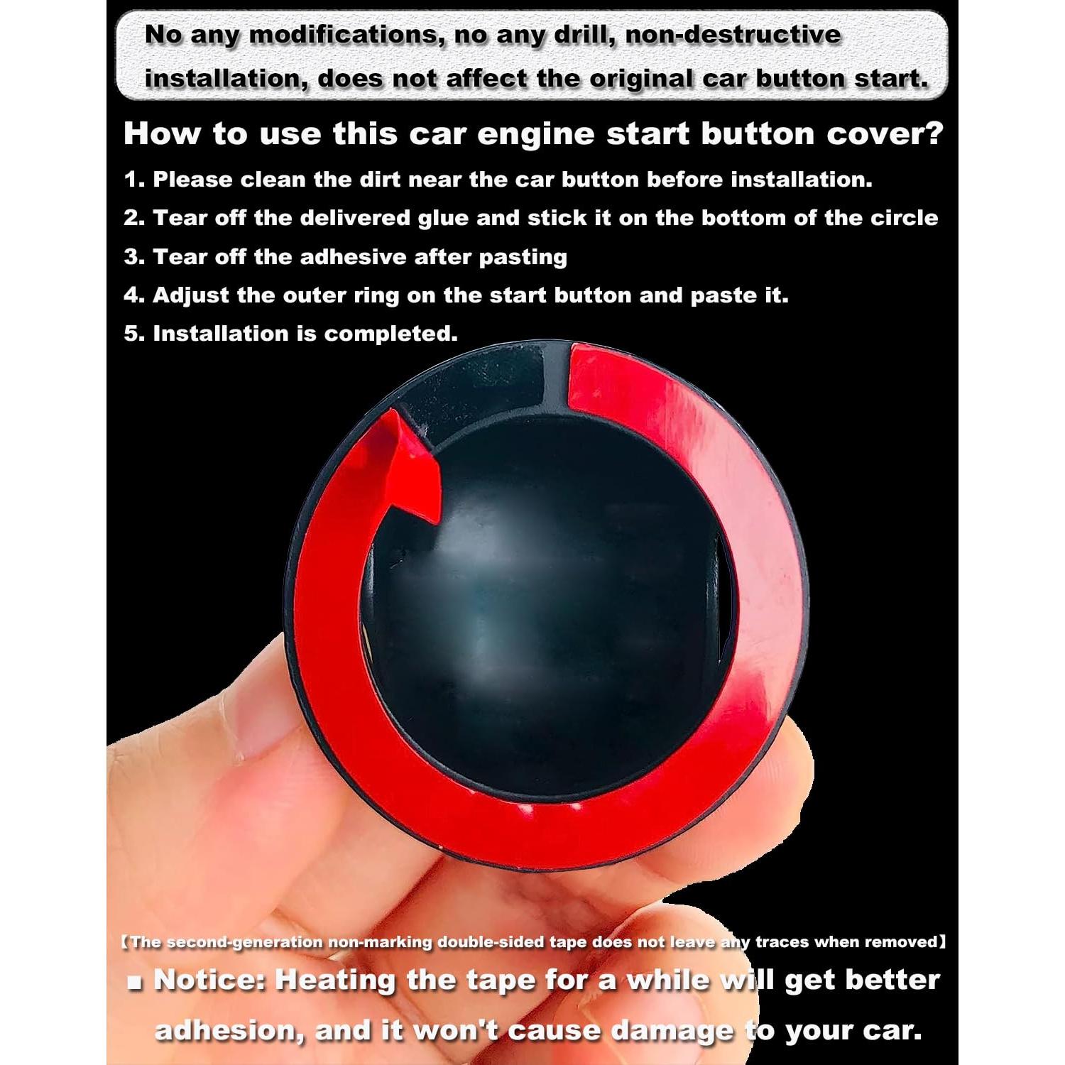 Cubierta de Botón de Inicio de Empuje ORACLE & ALEPH Negro