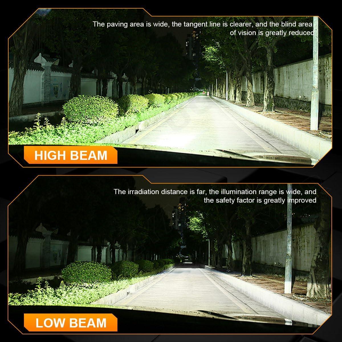 Bombillas LED UCYAR 9005 9006 para GMC Sierra 1995-2006 - Paquete de 4