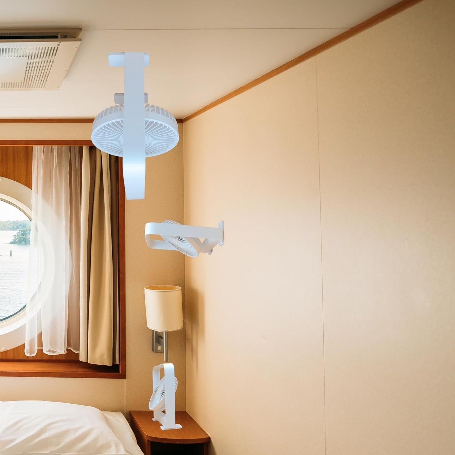 Ventilador Portátil Nordmoose para Cruceros 3 Velocidades