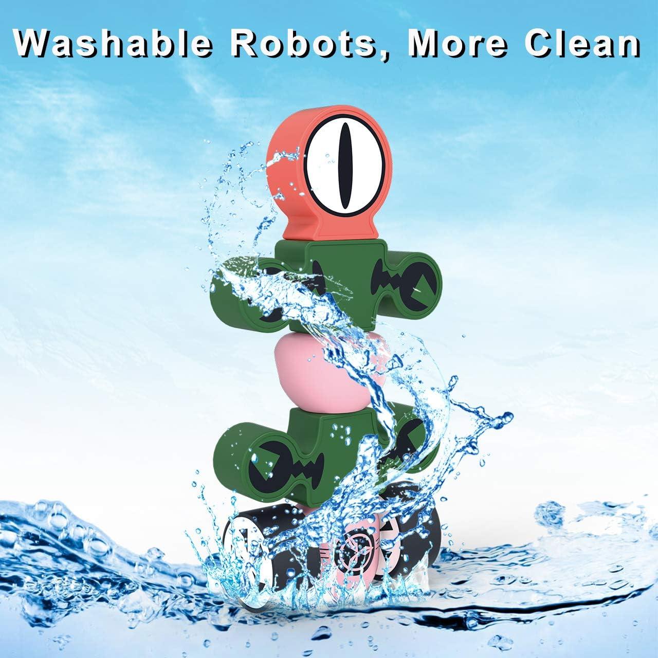 Gifts2U Set de 35 Piezas de Robots Magnéticos para Niños