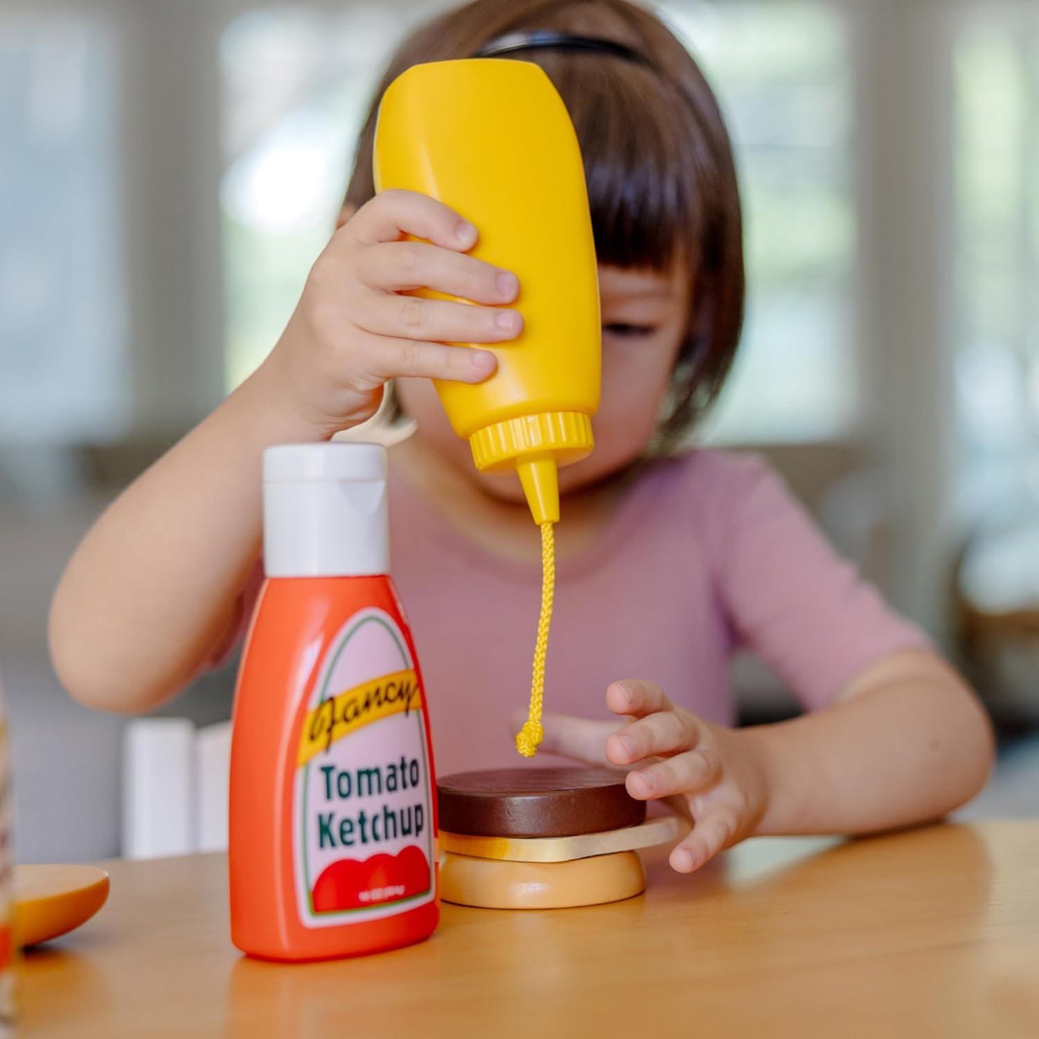 Set de Comida de Juego de Condimentos Melissa & Doug 5 Piezas