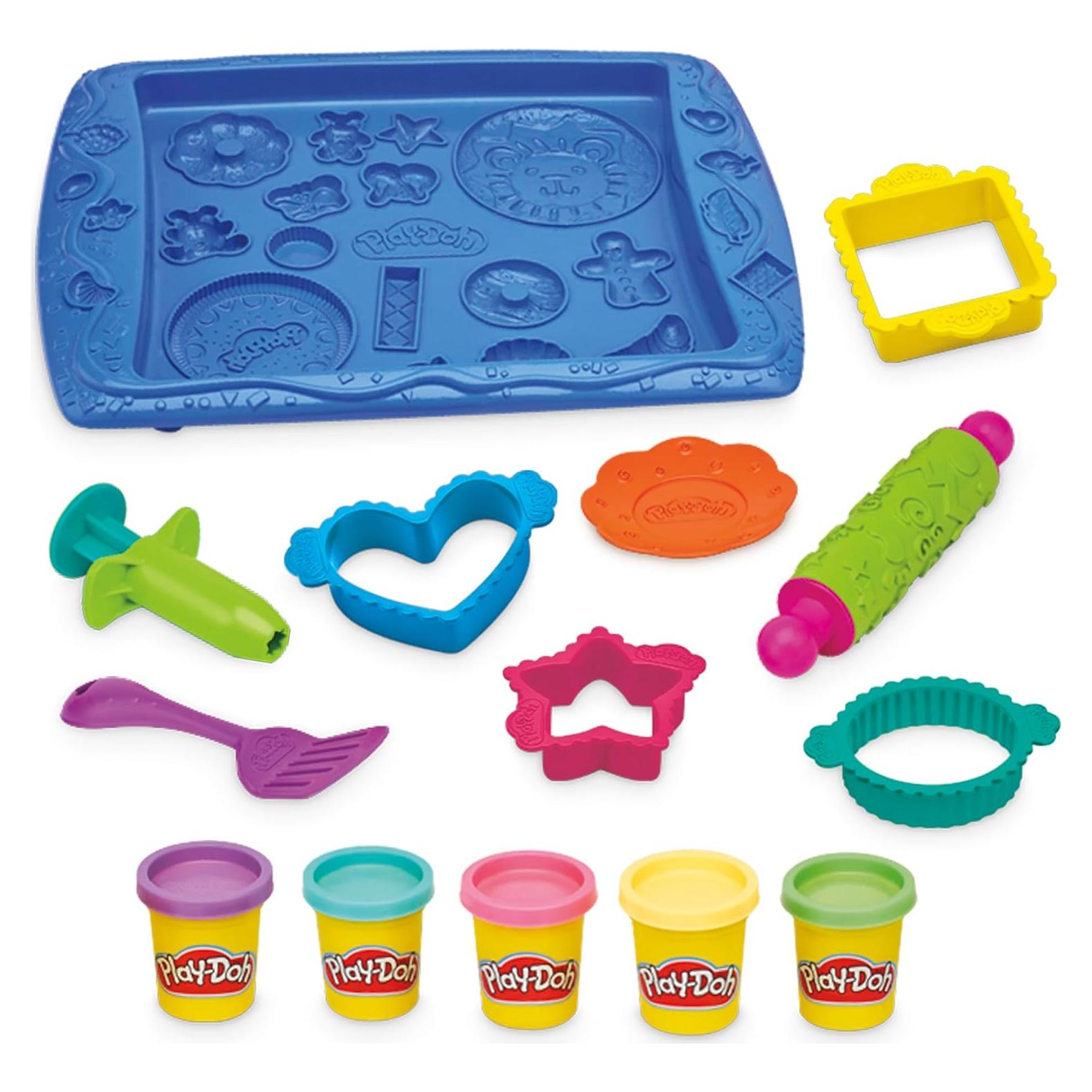 Juego de Creaciones de Galletas Play-Doh - Set de Cocina 10 Accesorios